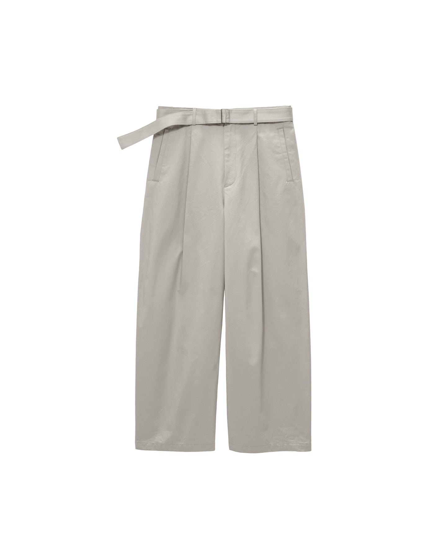 Dry Westpoint Barrel-Fit Belted Pants ASH