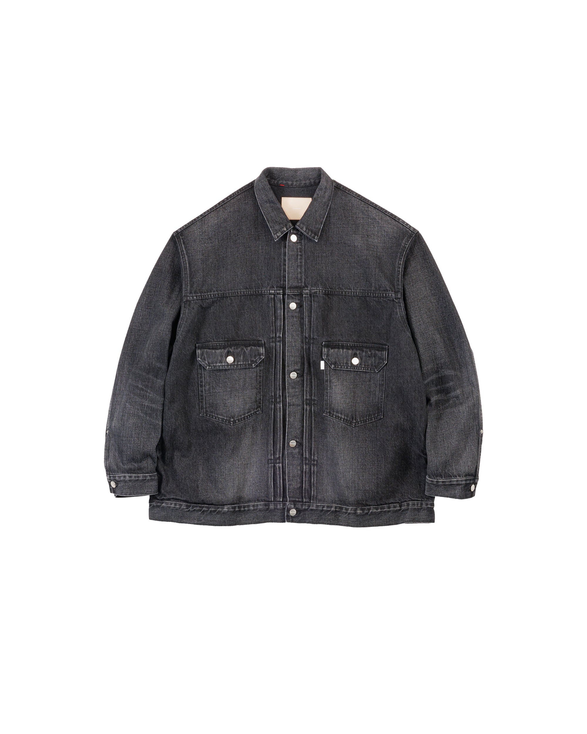 Selvage Denim Jacket BLACK DARK FADE – TIME AFTER TIME