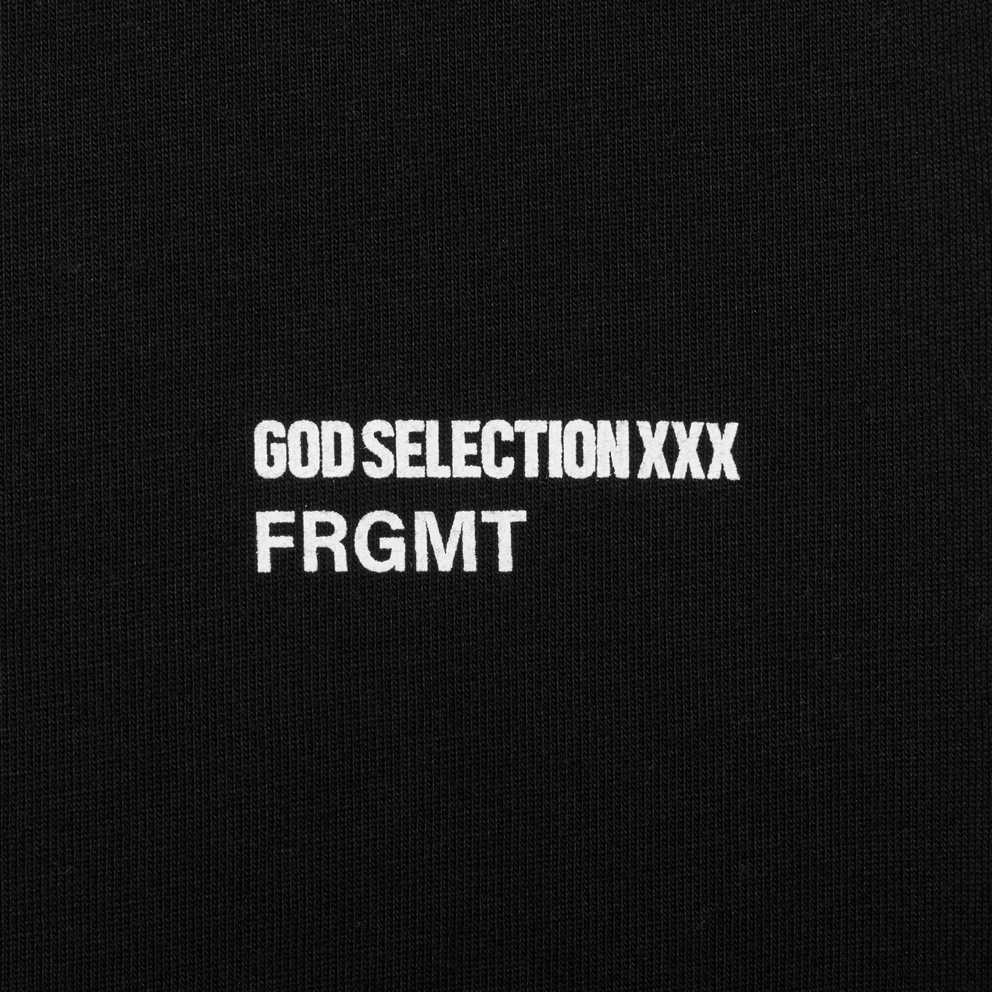 "FRAGMENT × GOD SELECTION XXX" T-SHIRT