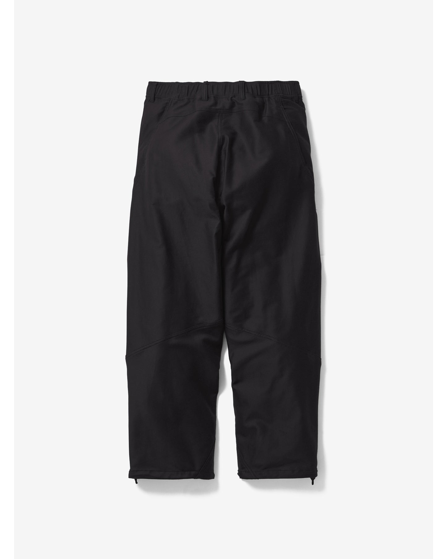 Cotton Silk Blend Helicoid Wide Pants BIOTITE