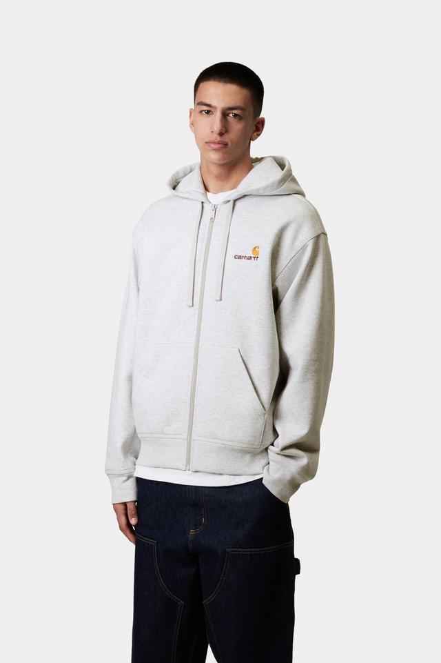 HOODED AMERICAN SCRIPT JACKET