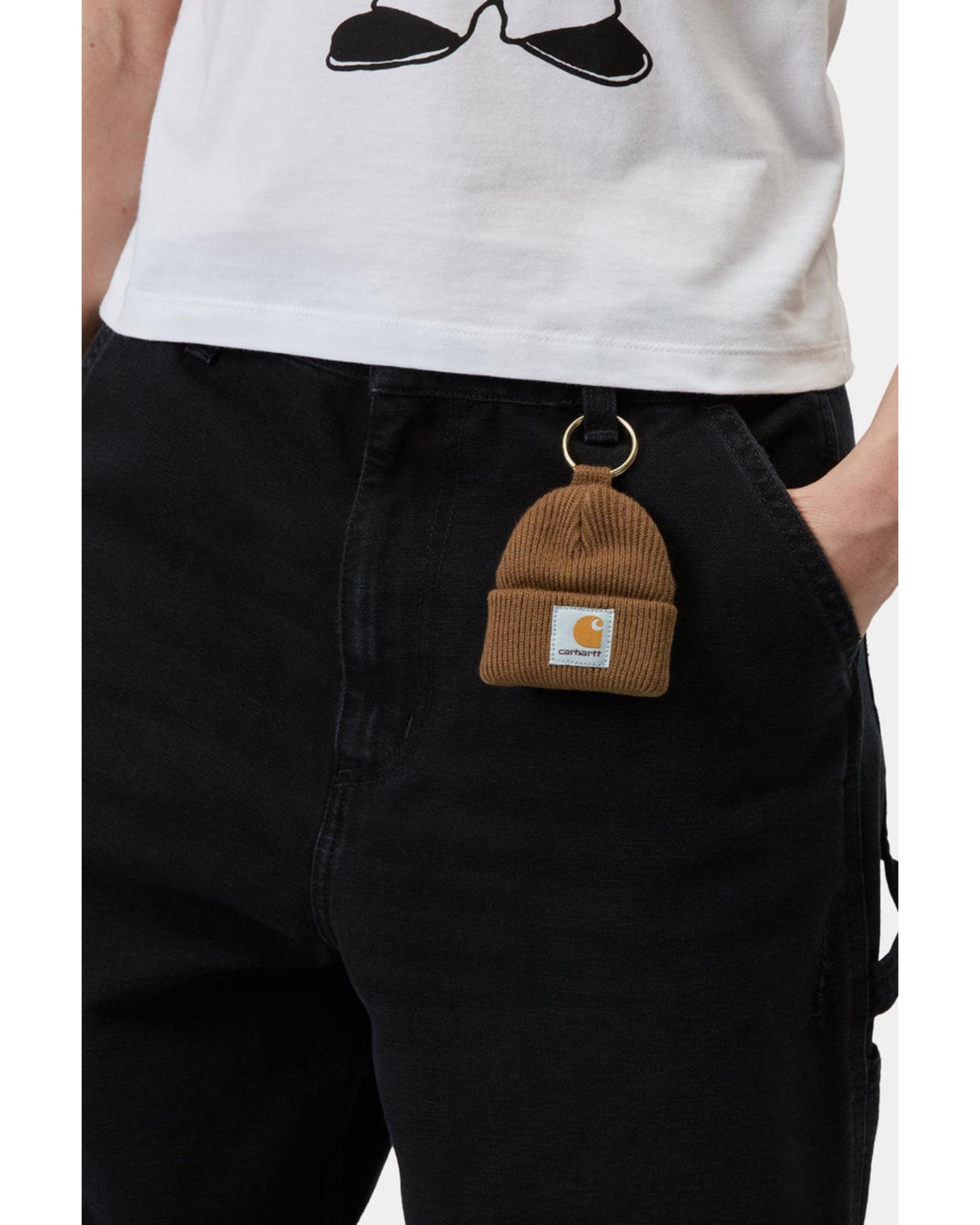 MINI WATCH HAT KEYCHAIN