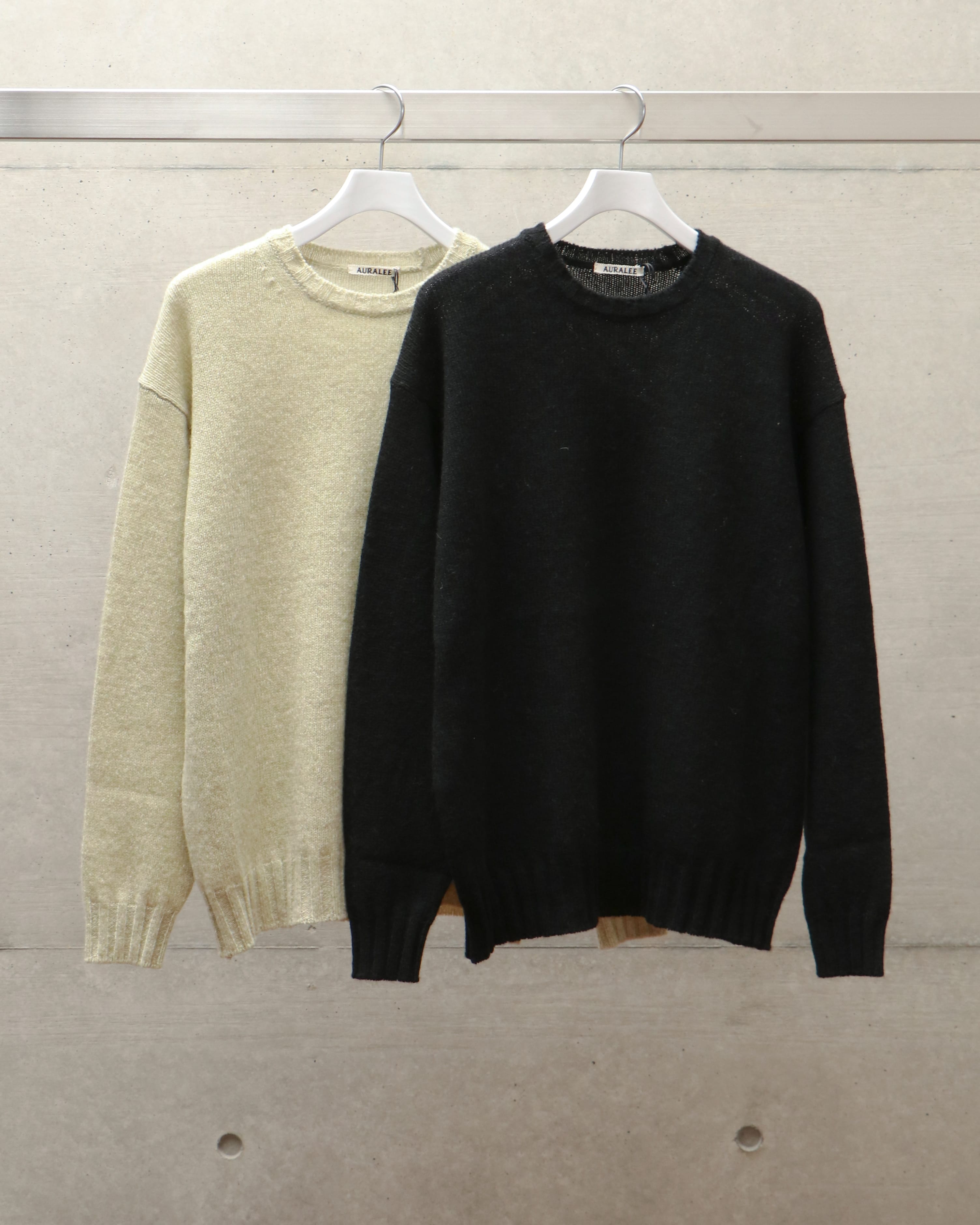 SHETLAND WOOL CASHMERE KNIT P/O – TIME AFTER TIME