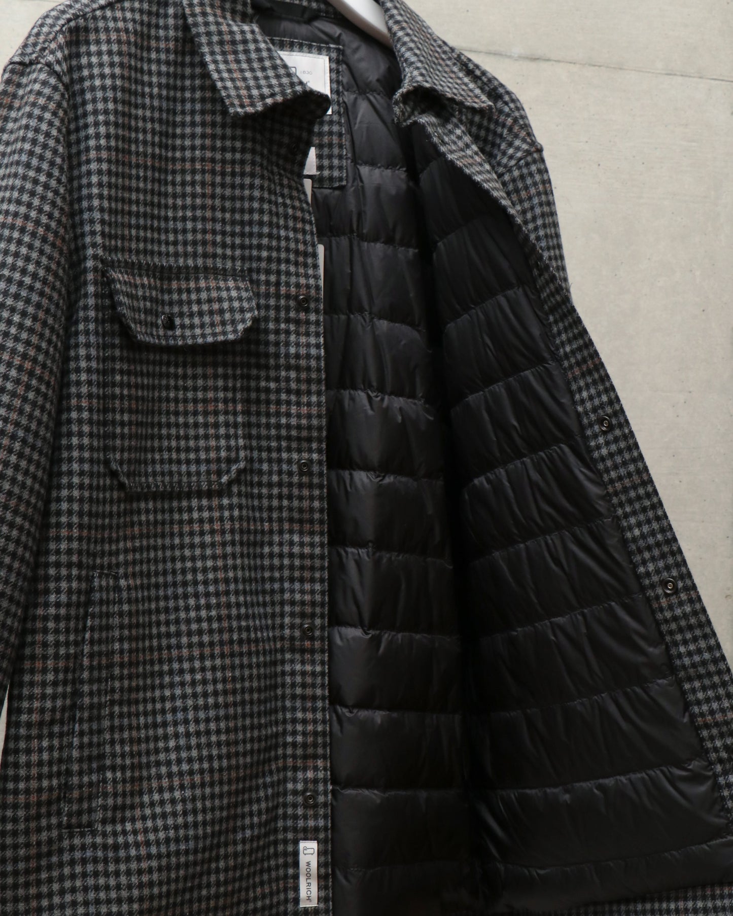 ALASKAN WOOL CHECK OVERSHIRT