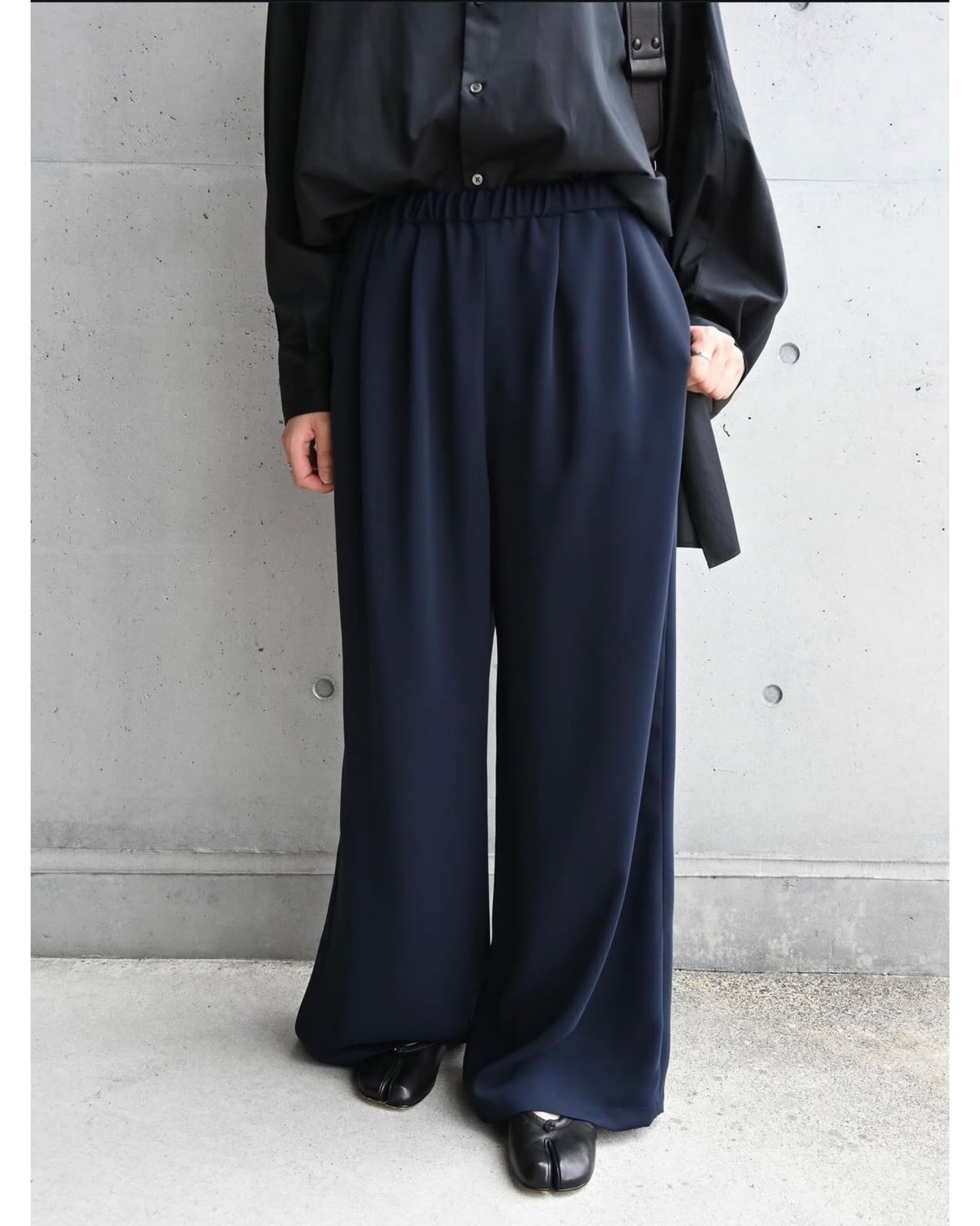 Satin Easy Wide Pants
