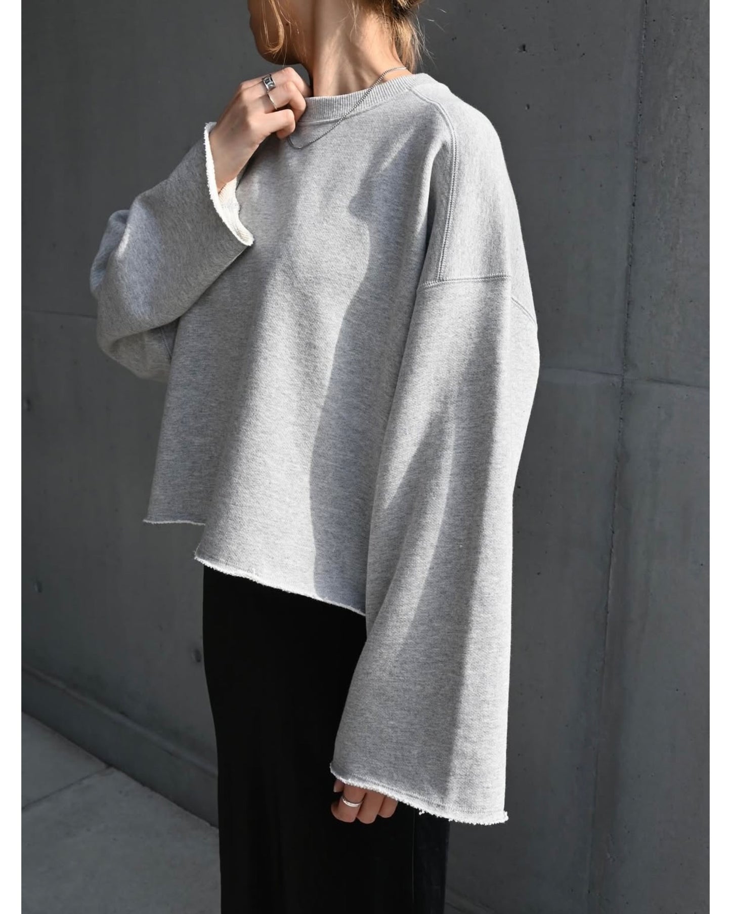 PREMIUM FLEECE CROPPED TOP