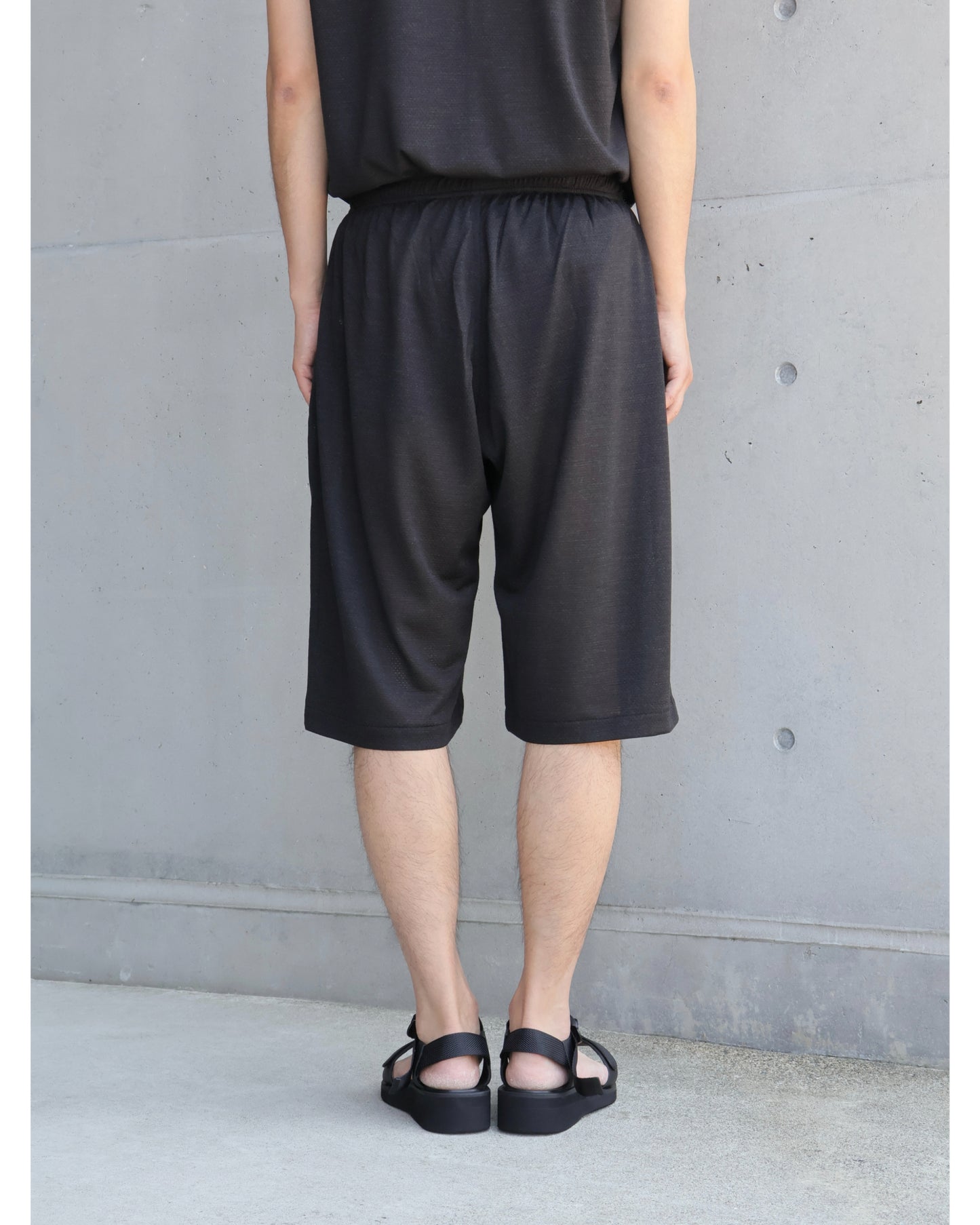 ウールメッシュ ショーツ CHARCOAL