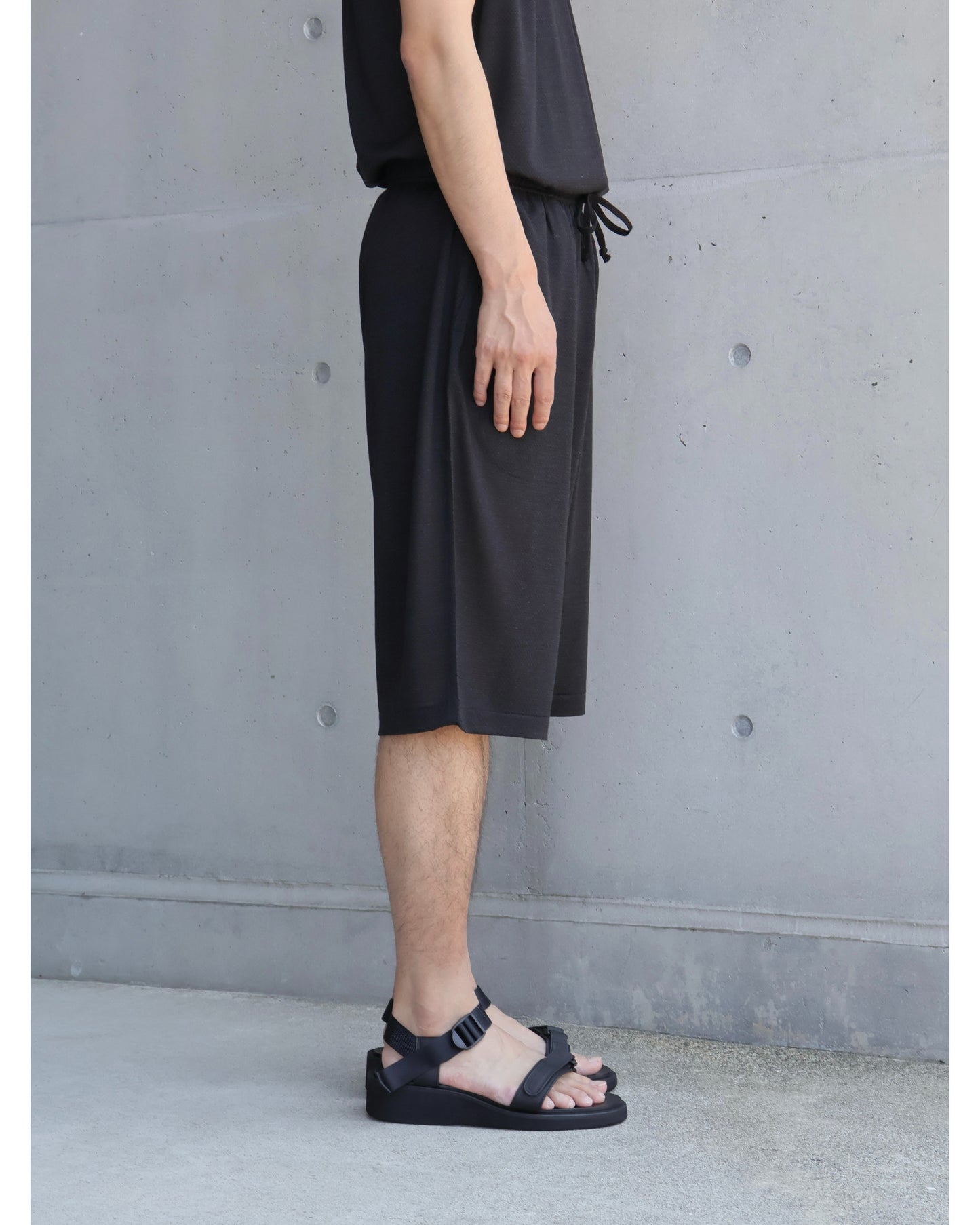 ウールメッシュ ショーツ CHARCOAL