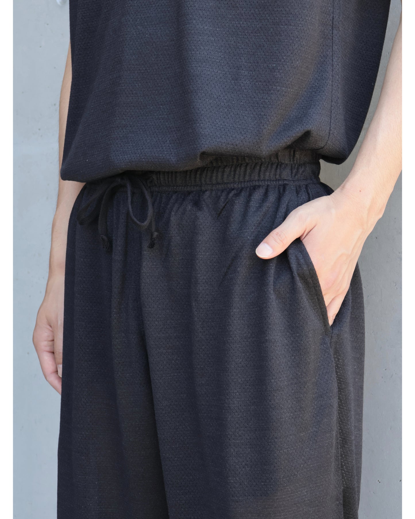 ウールメッシュ ショーツ CHARCOAL
