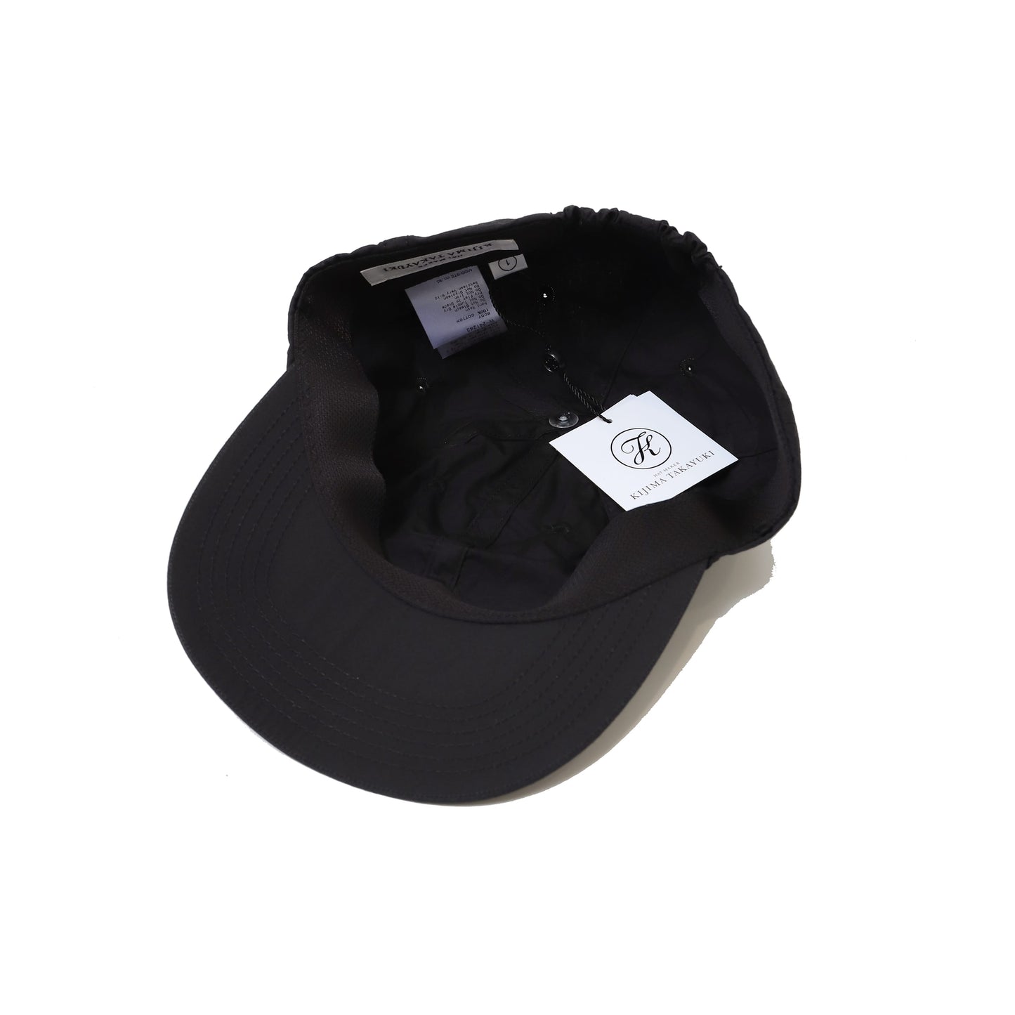 ELASTIC BACK 6PANEL CAP