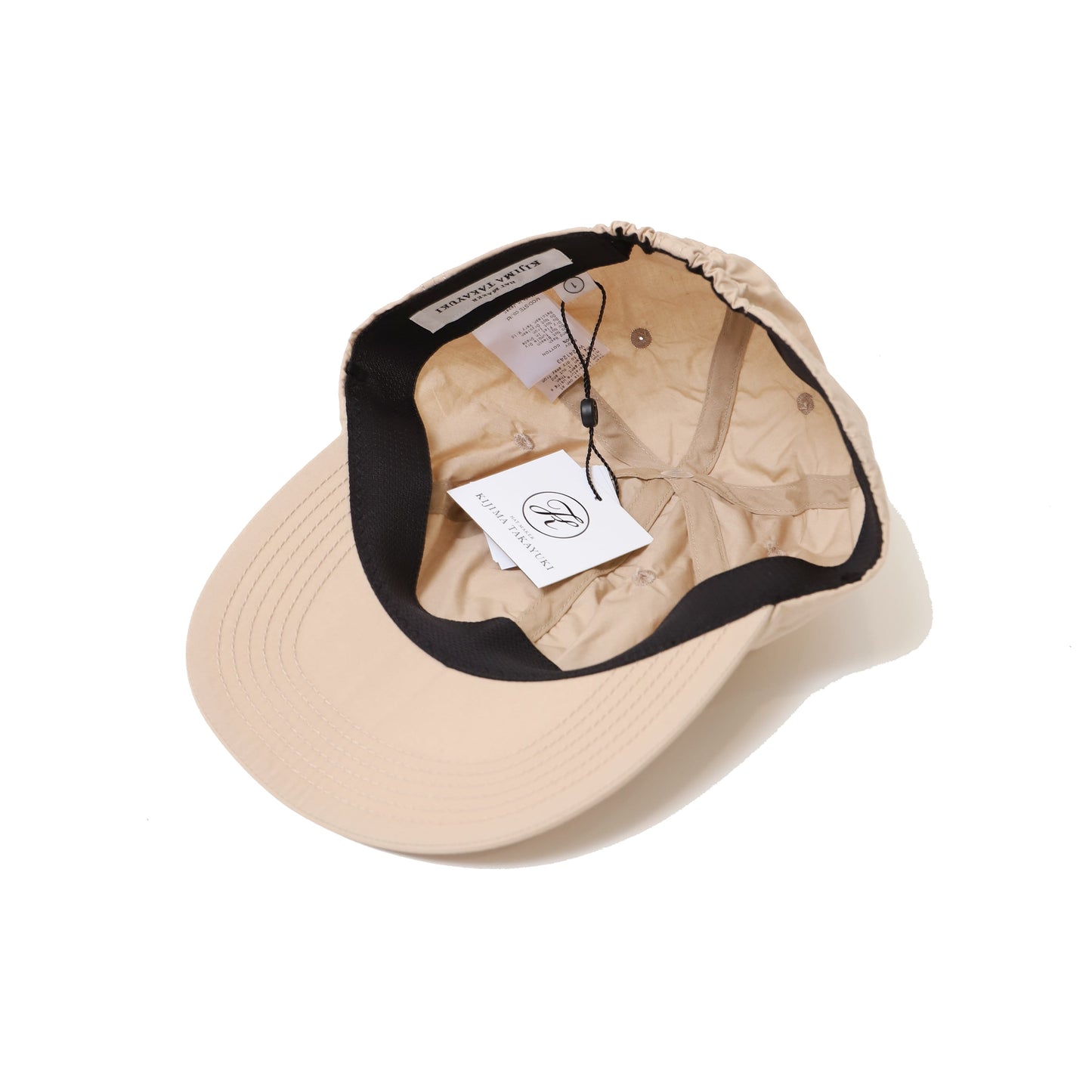 ELASTIC BACK 6PANEL CAP