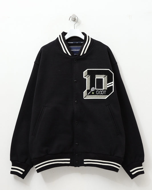QUE VERSITY JACKET BLACK