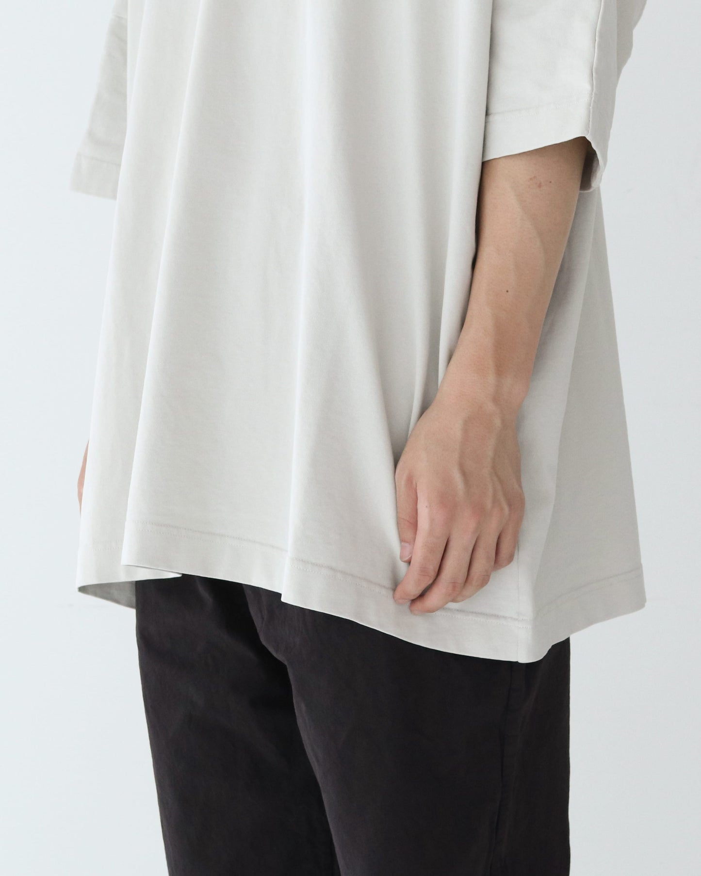 ODEM T SHIRT - HEAVY JERSEY CONCRETE