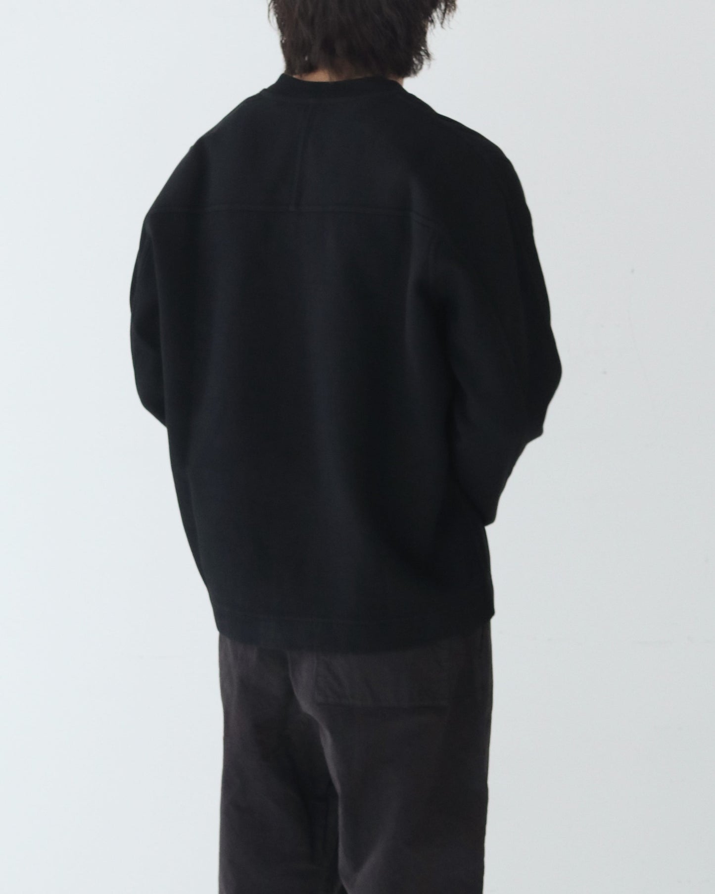 FELIX SWEAT - JERSEY WEAVE ONYX