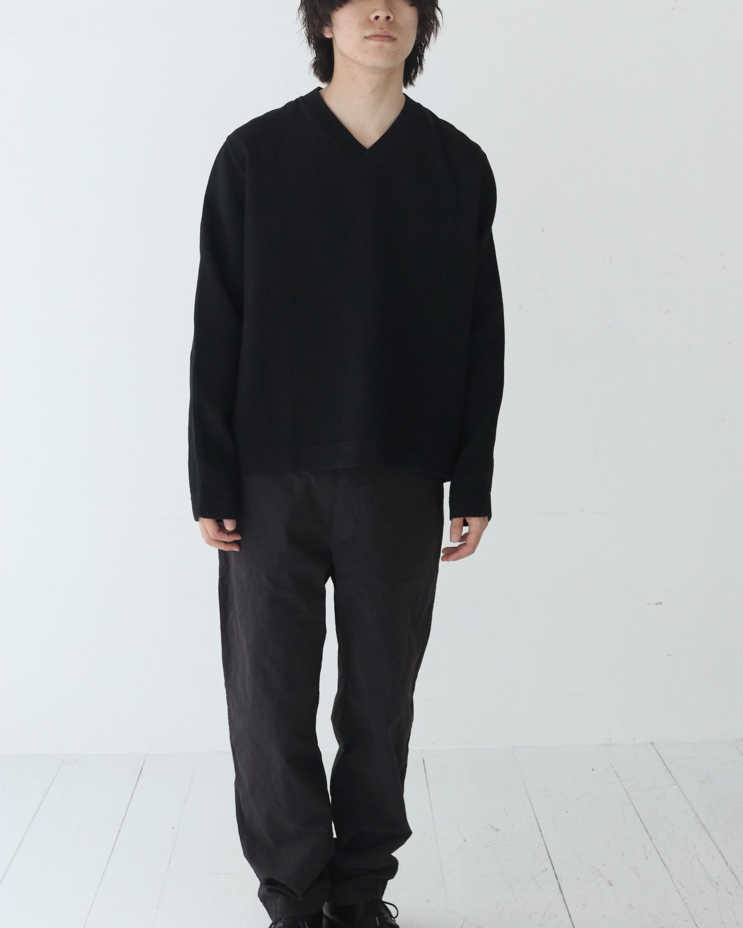 FELIX SWEAT - JERSEY WEAVE ONYX