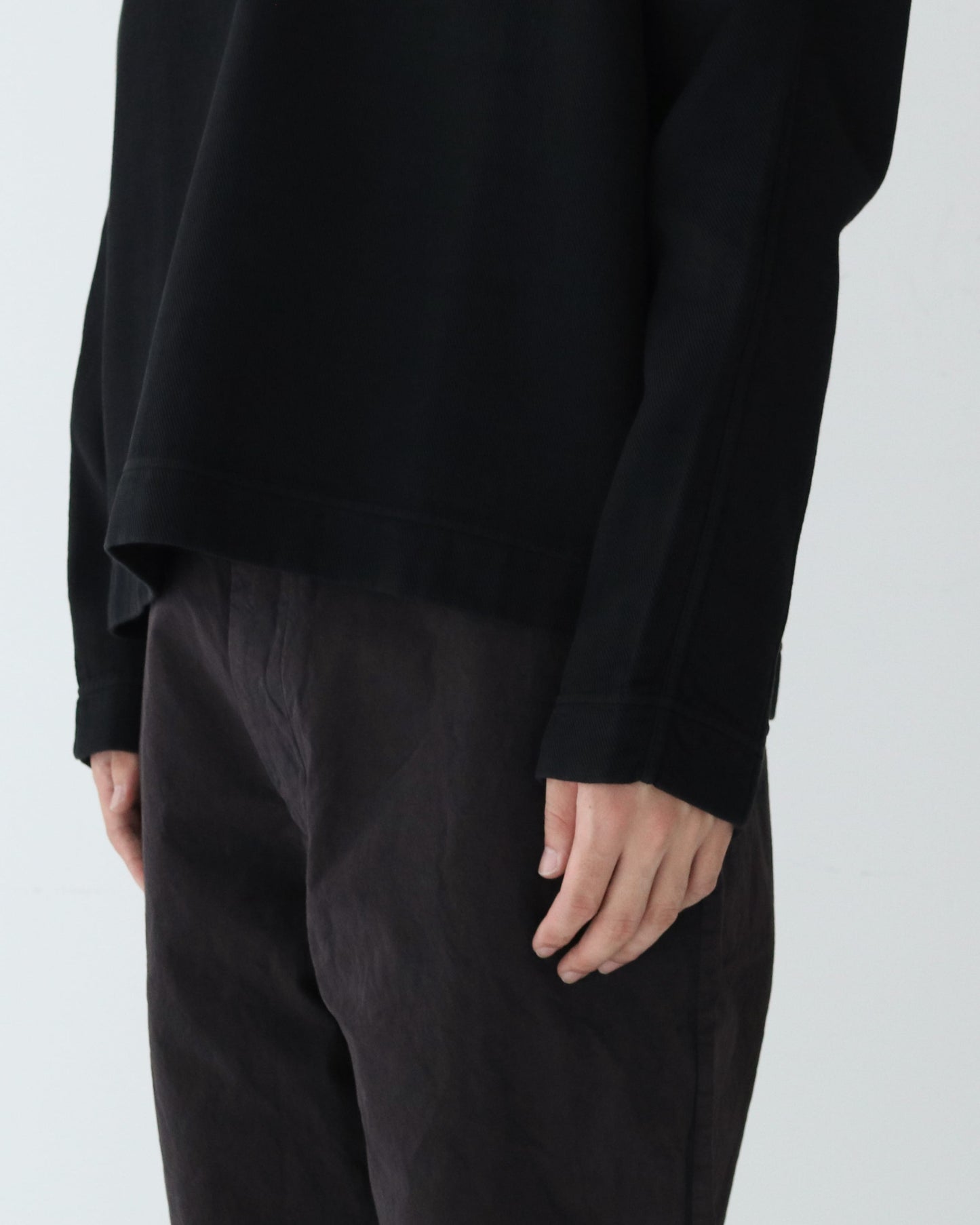 FELIX SWEAT - JERSEY WEAVE ONYX