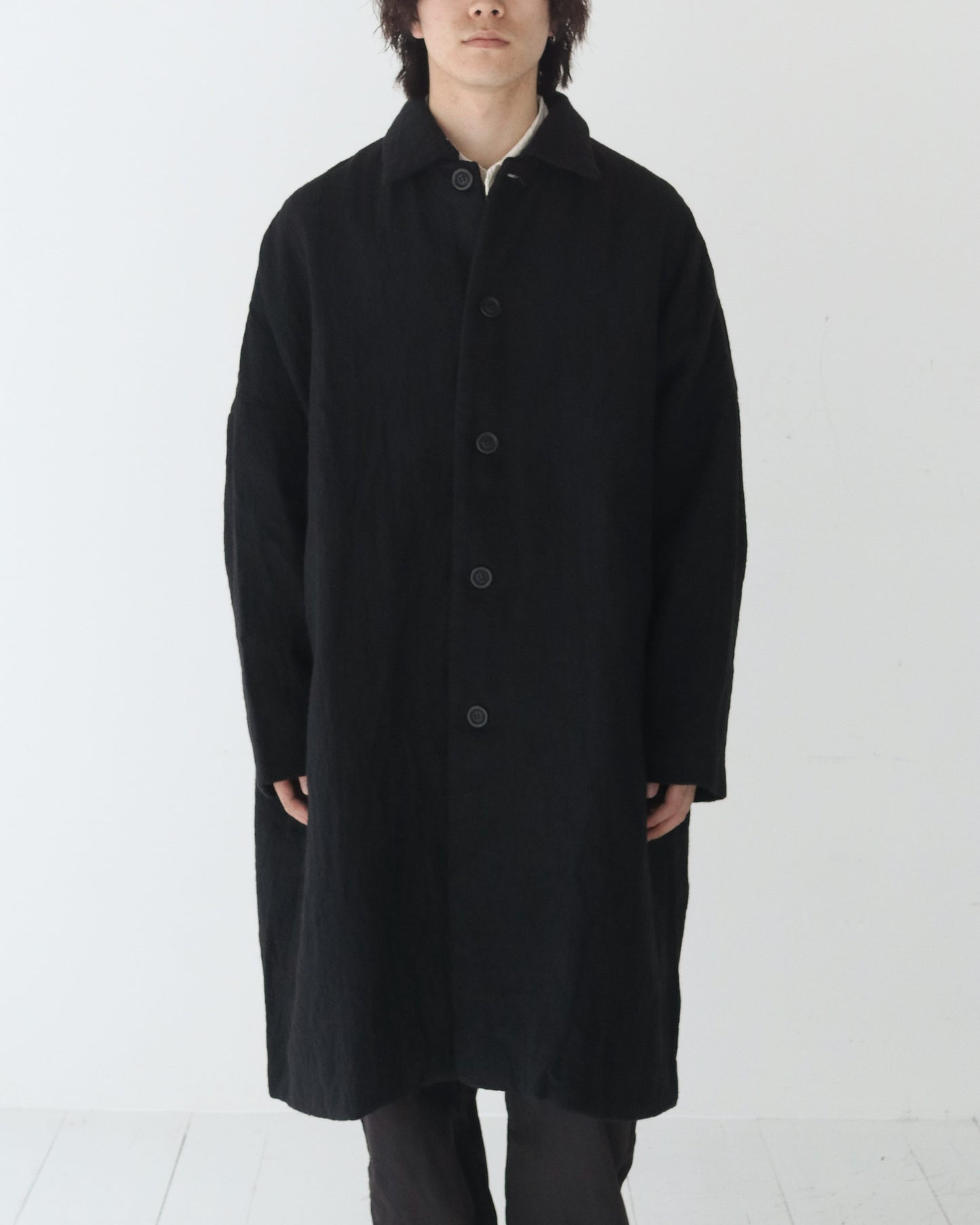 BIG BLOBBY COAT - NIGGLE BLACK