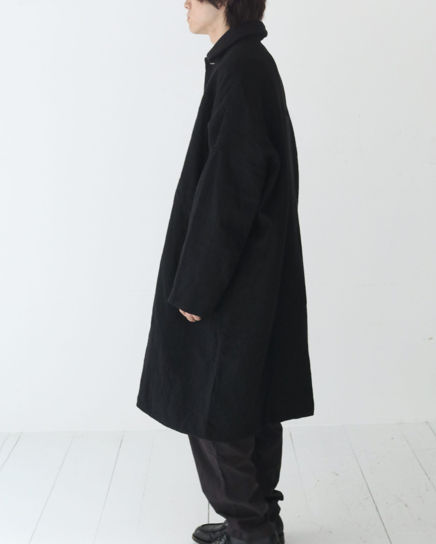BIG BLOBBY COAT - NIGGLE BLACK