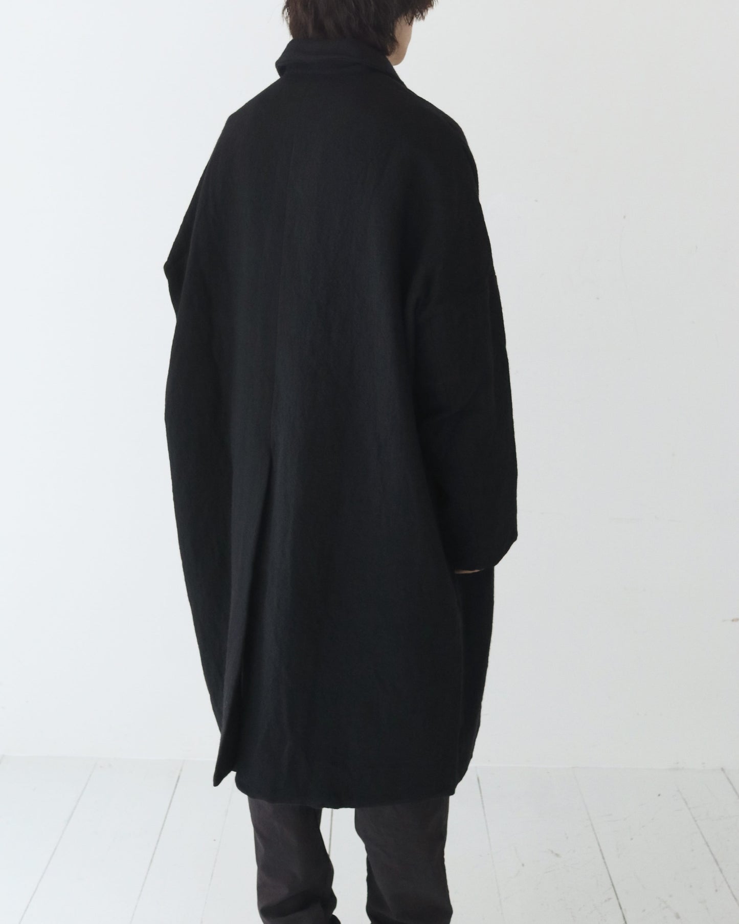 BIG BLOBBY COAT - NIGGLE BLACK