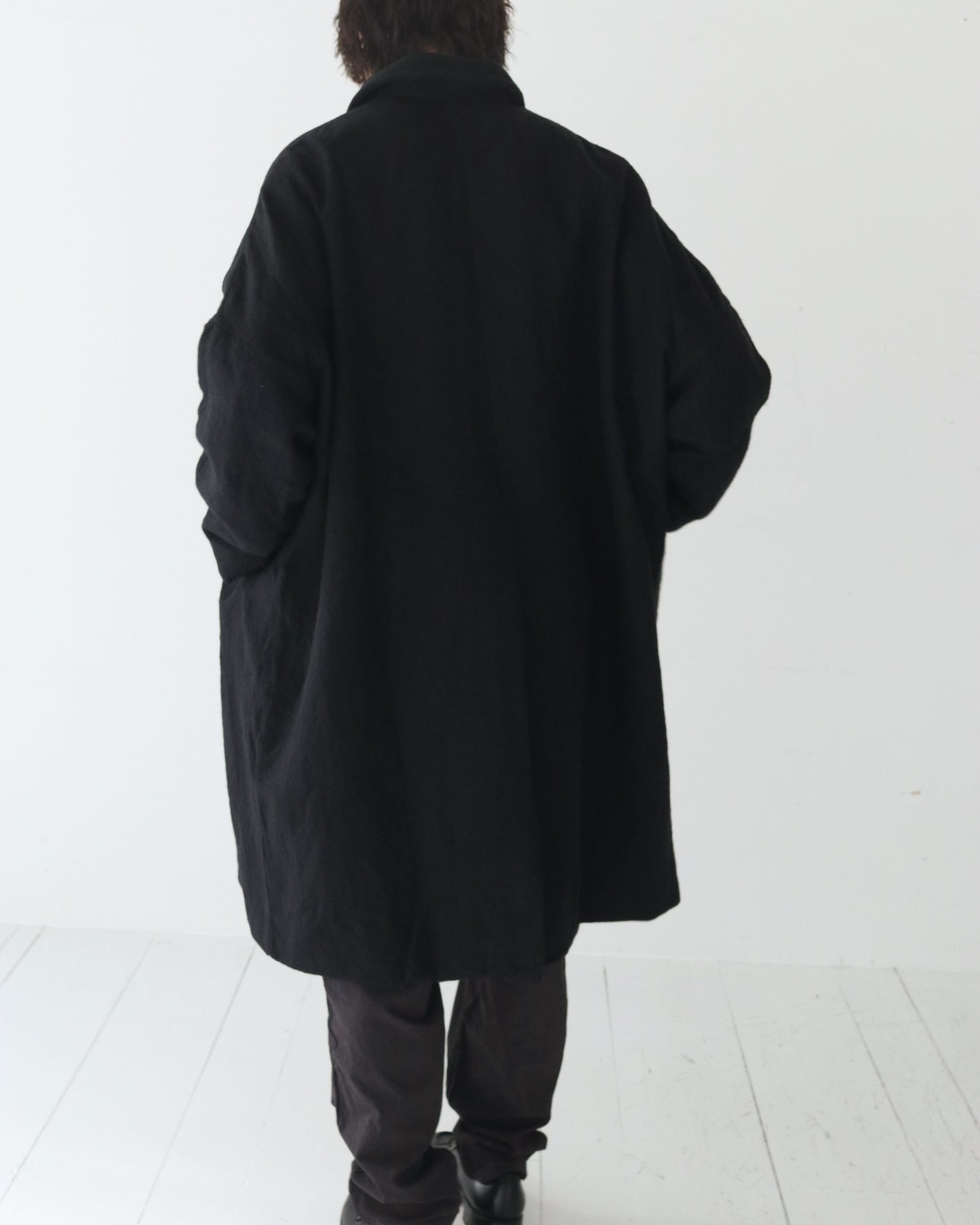 BIG BLOBBY COAT - NIGGLE BLACK