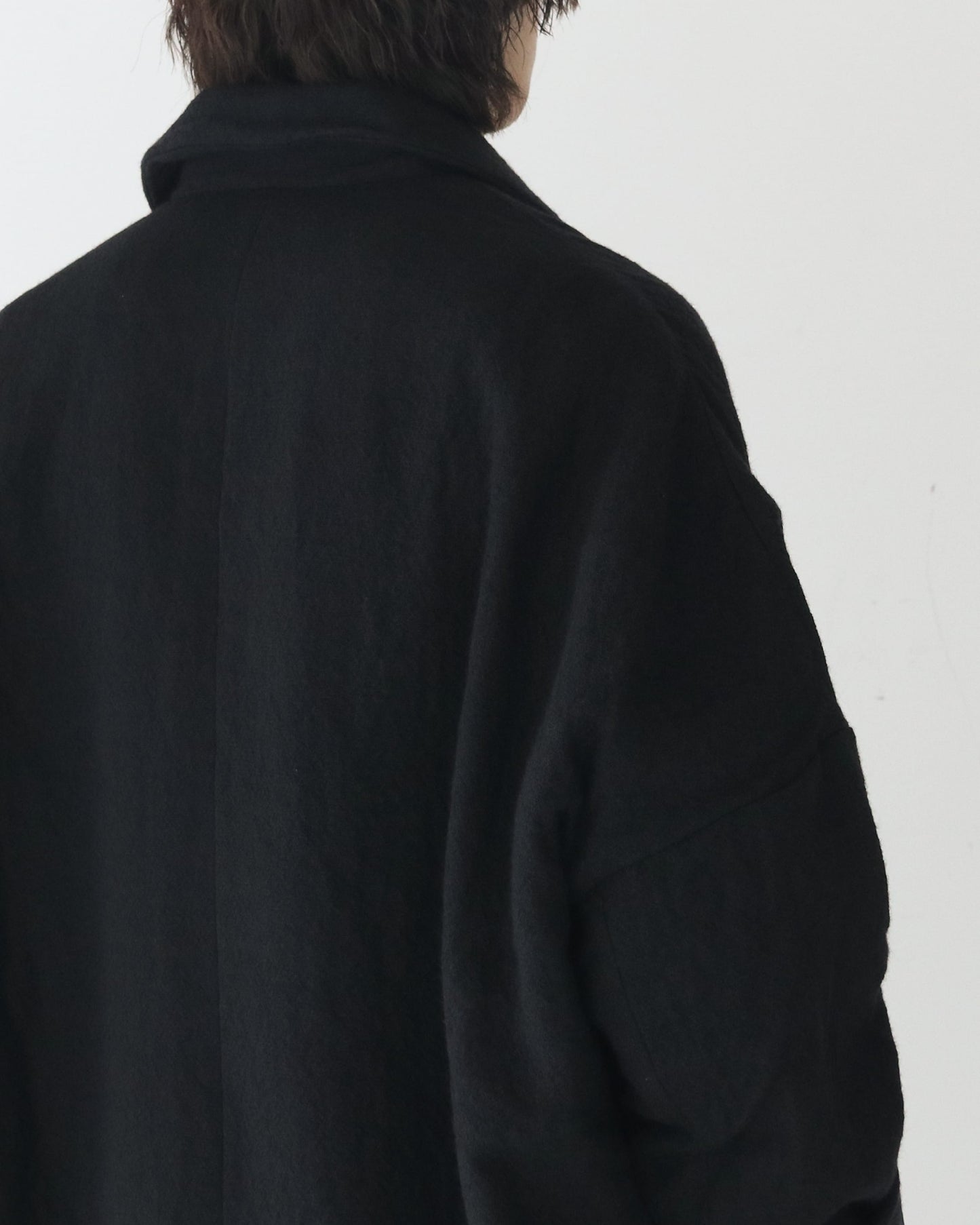 BIG BLOBBY COAT - NIGGLE BLACK