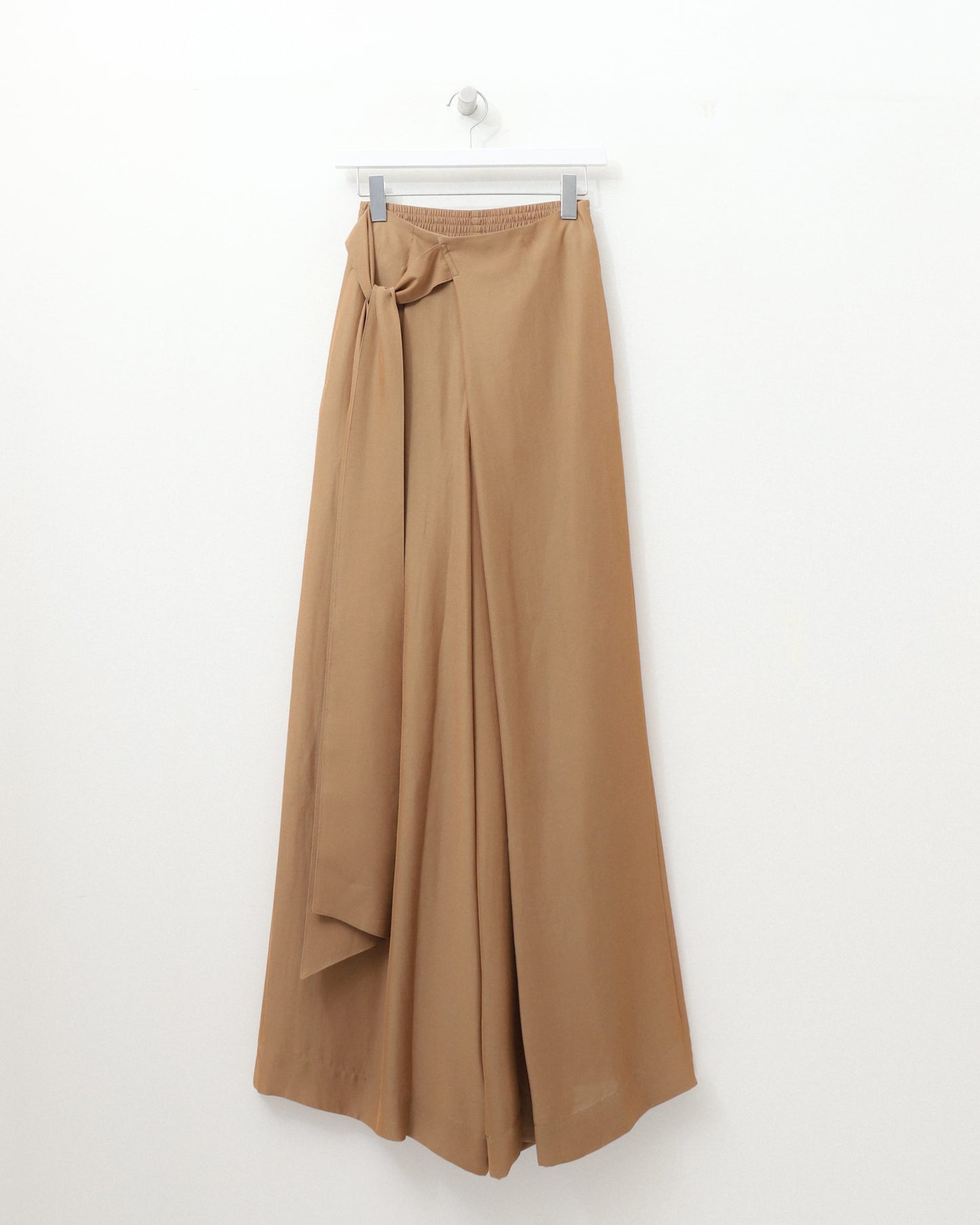 SHEER TWILL WIDE LEG PANTS 13272