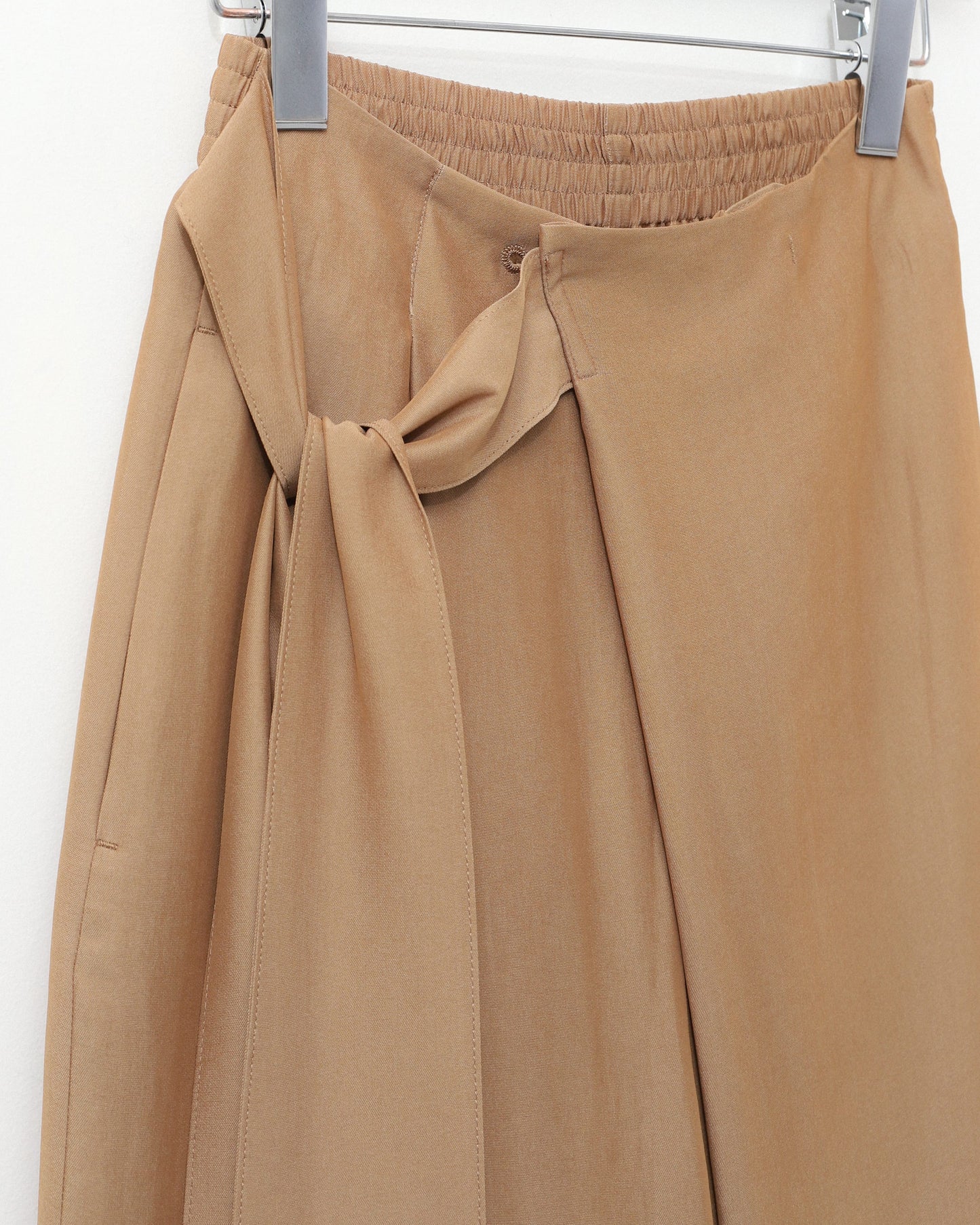 SHEER TWILL WIDE LEG PANTS 13272