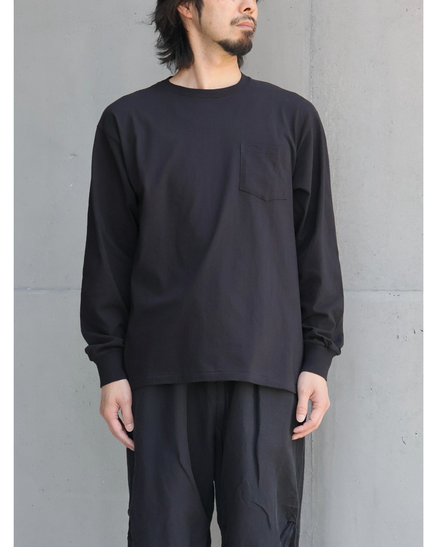 サープラス 長袖シャツ BLACK