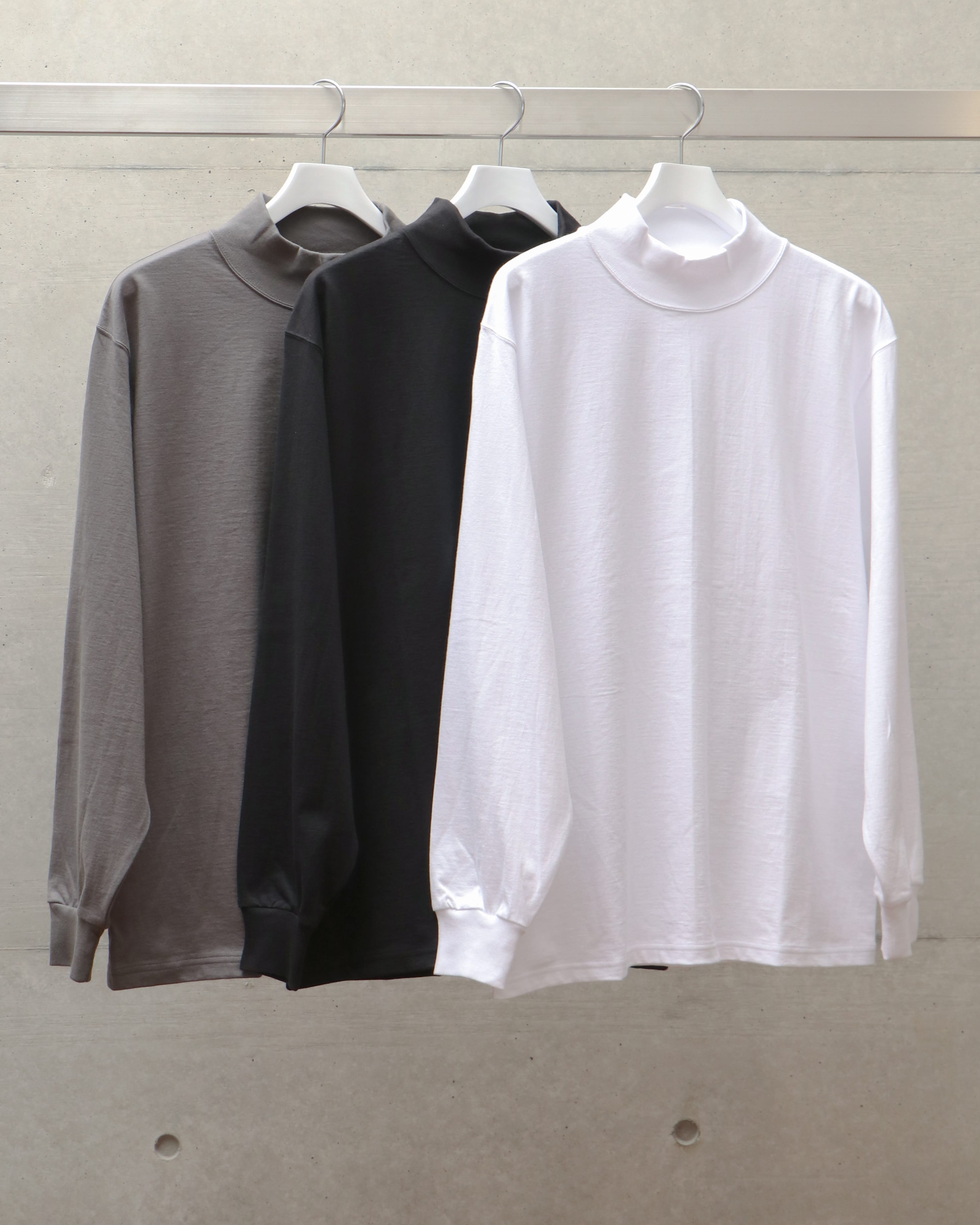 L/S Mock Neck Tee – TIME AFTER TIME