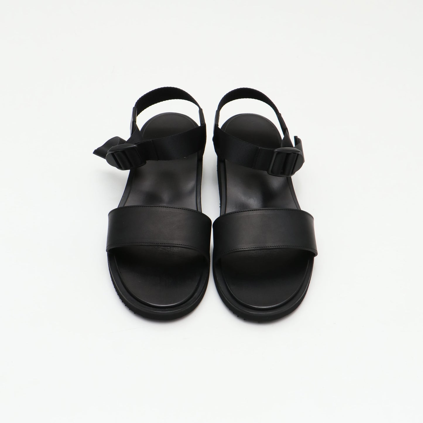 LEATHER SANDAL BLACK