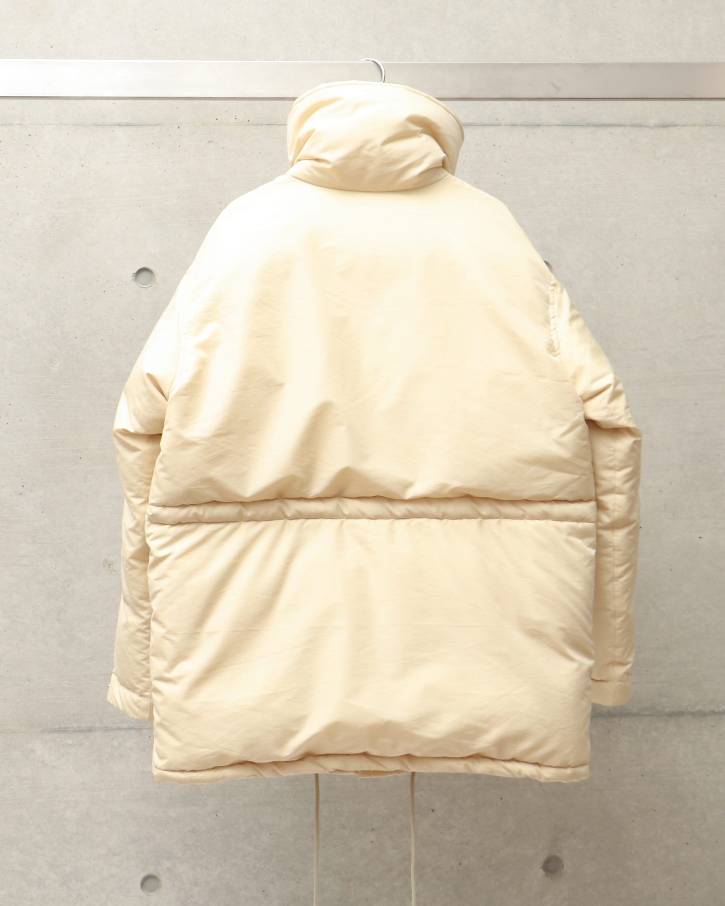 FINX POLYESTER CHAMBRAY DOWN COAT