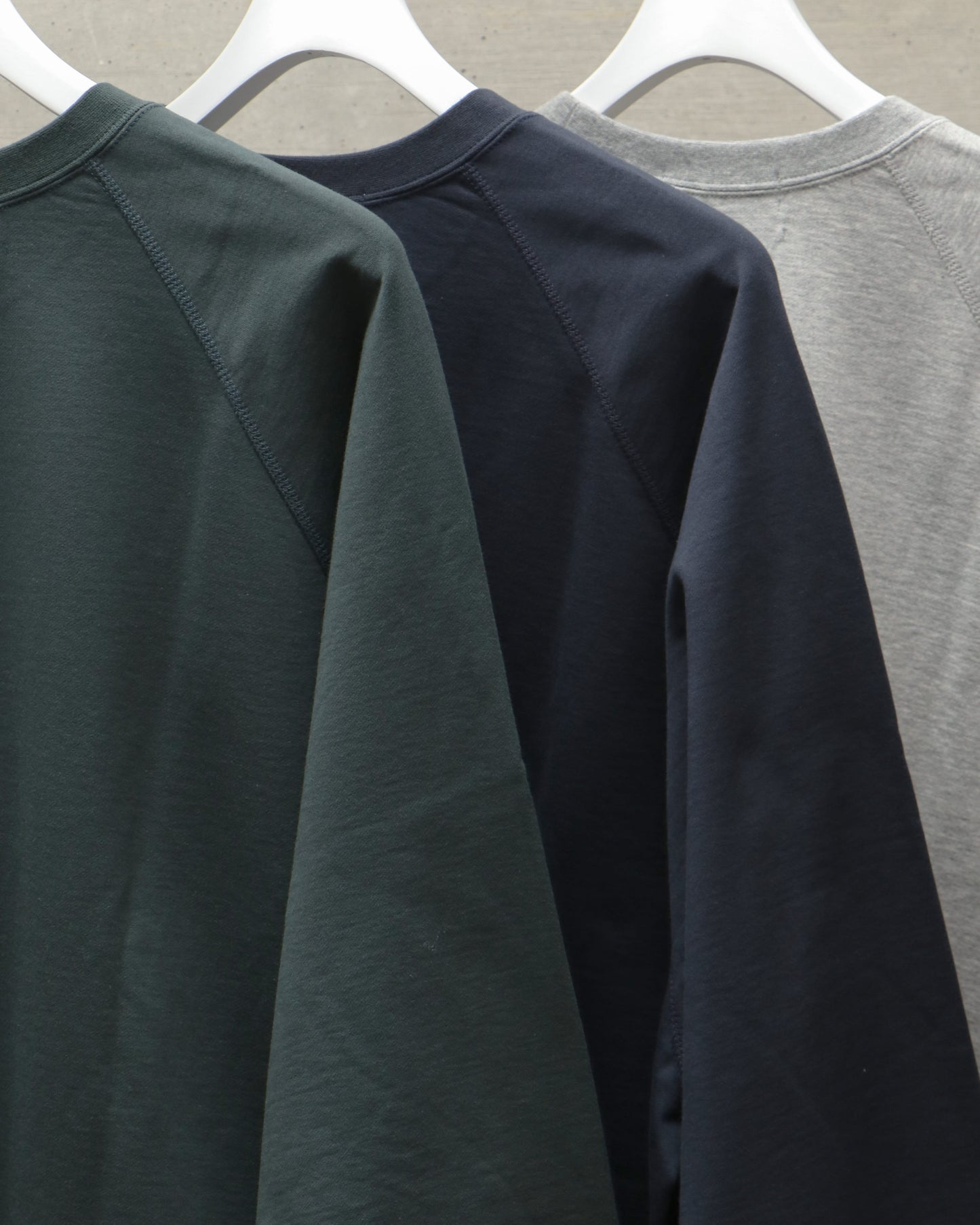 Ultra Compact Terry Crew Neck Sweater