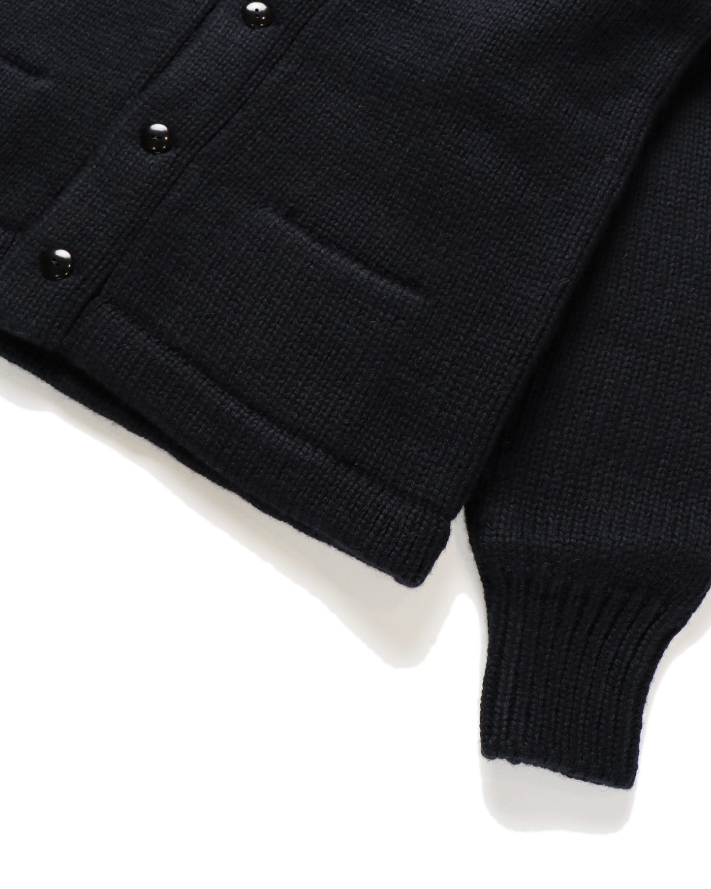 SHAWL COLLAR CARDIGAN NAVY