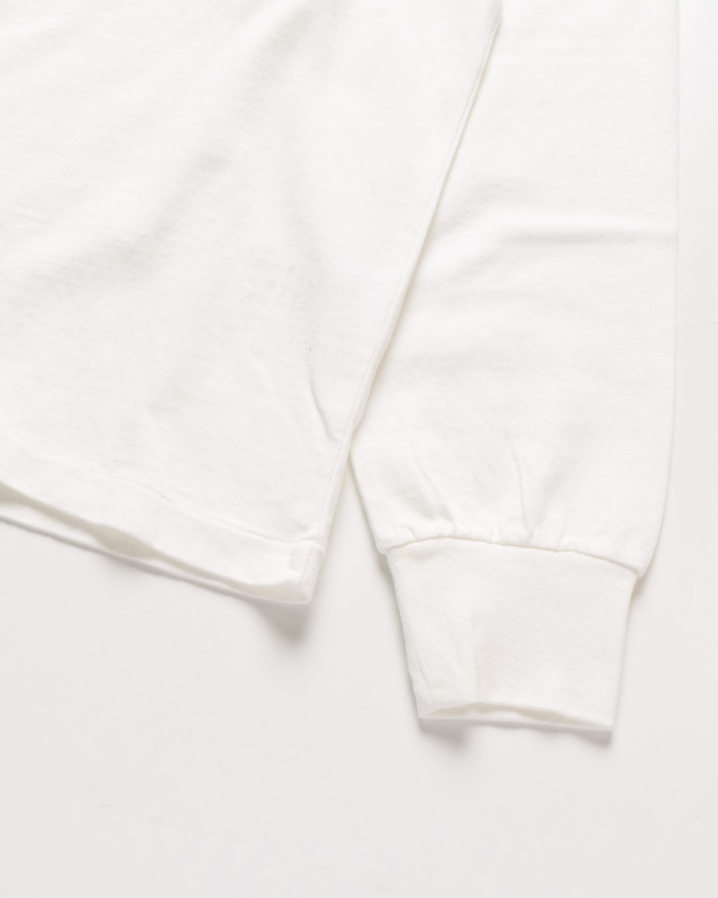 LS POCKET TEE SHIRT OFF/WHITE