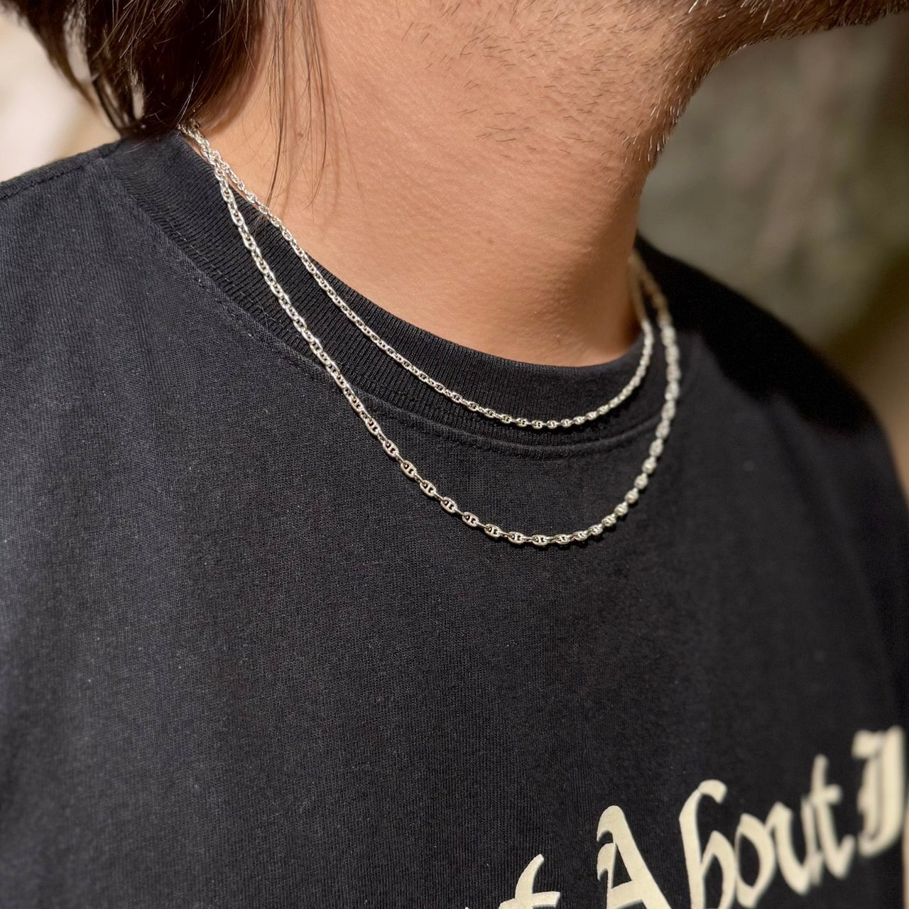 Anchor Chain Necklace - S