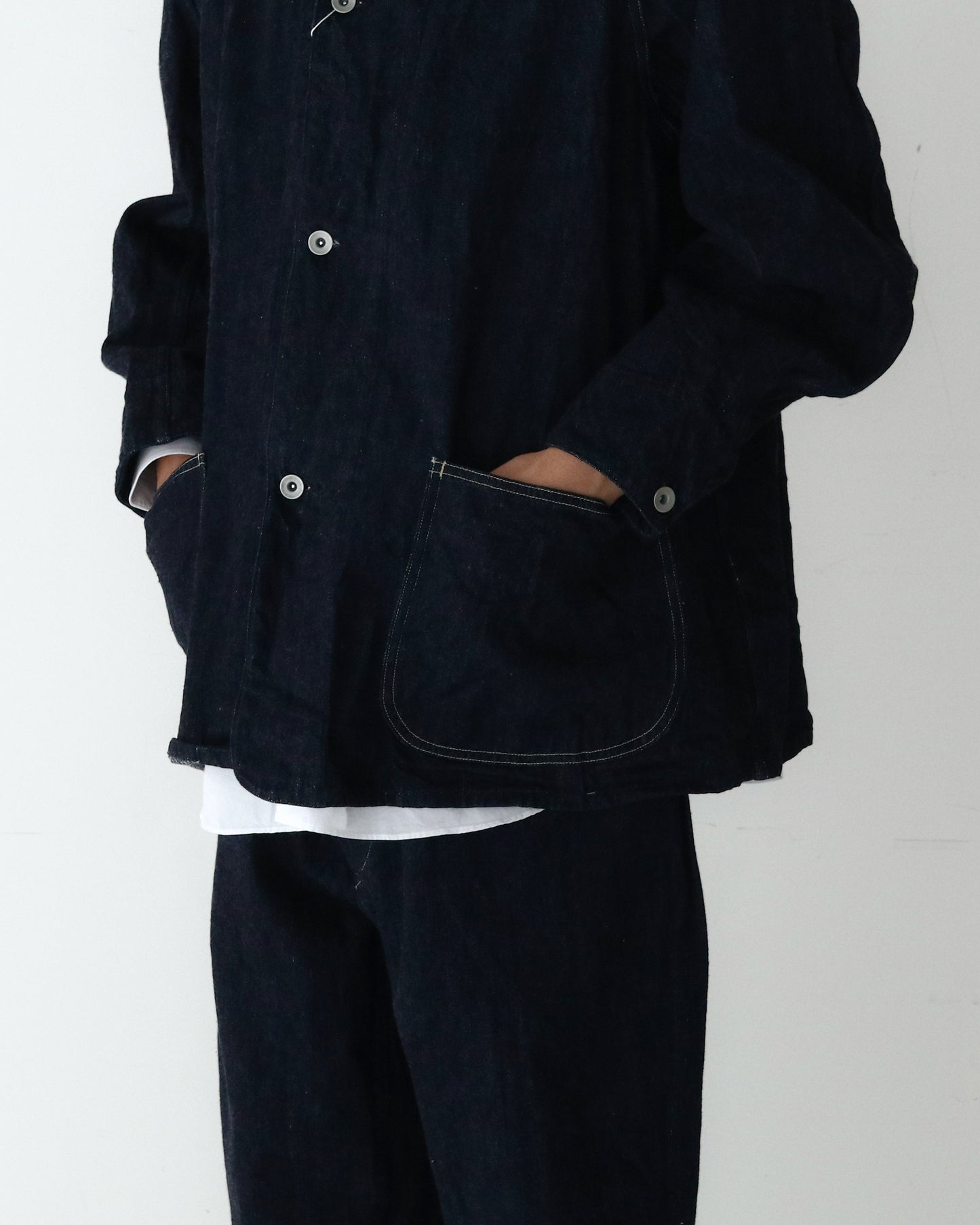 デニム ワークジャケット NAVY