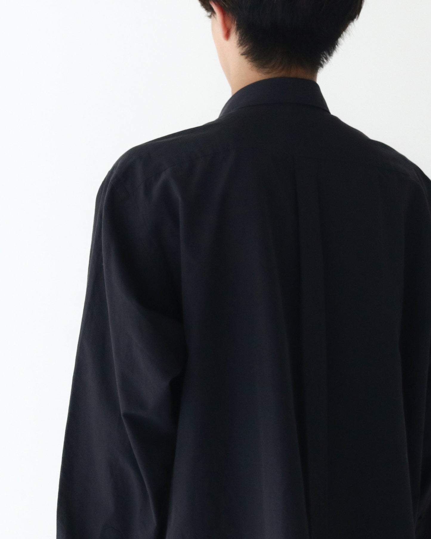 コモリ シャツ NAVY