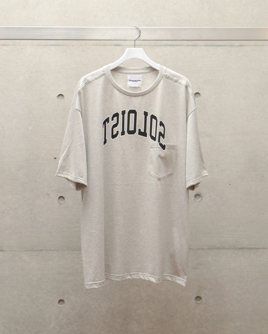 SOLOIST.(oversized s/s pocket tee) GRAY