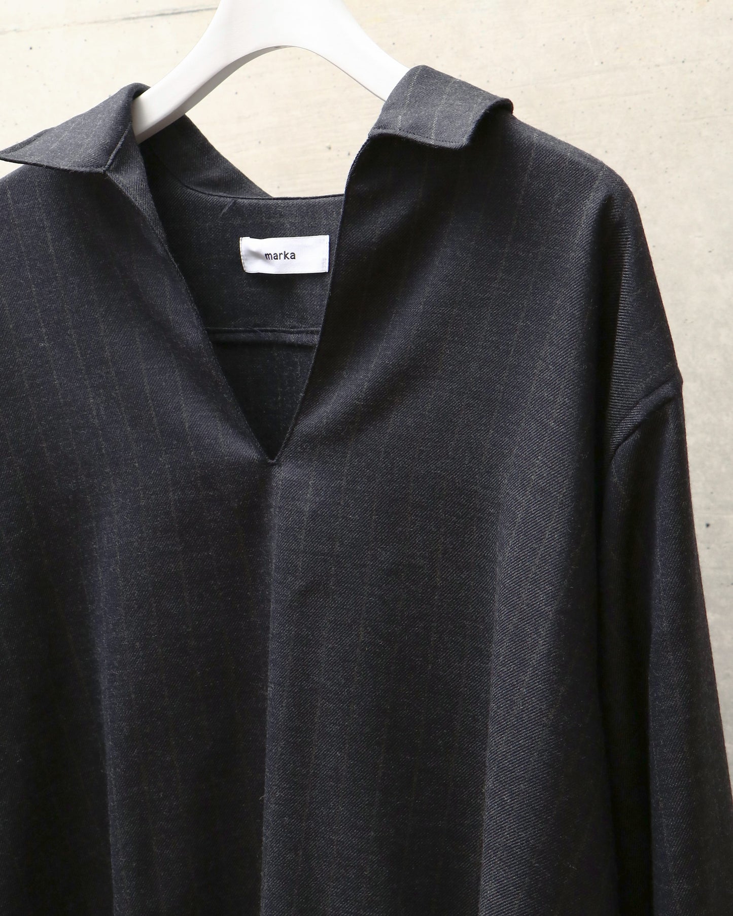 SKIPPER SHIRT CHARCOAL