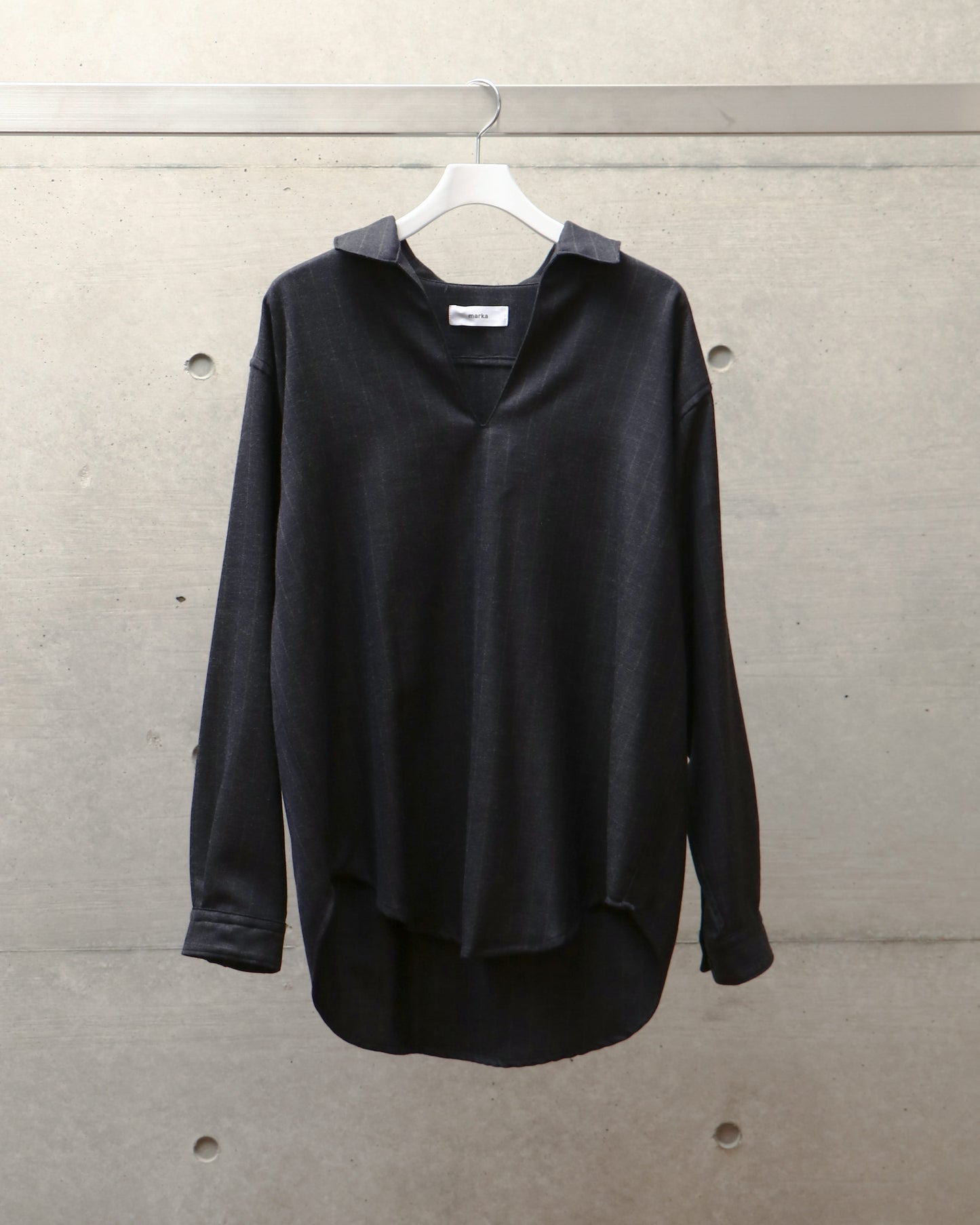 SKIPPER SHIRT CHARCOAL