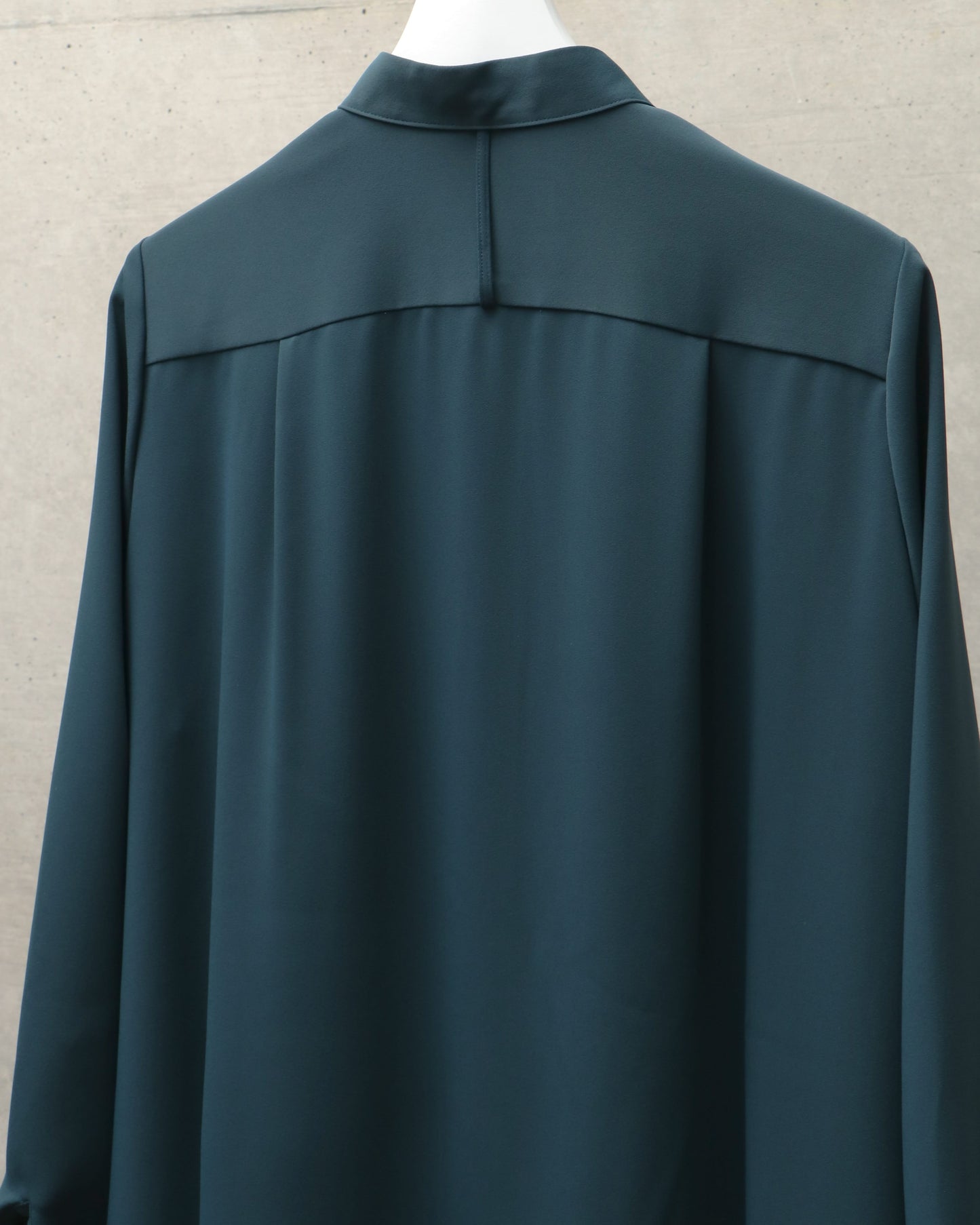 Satin Band Collar Dress