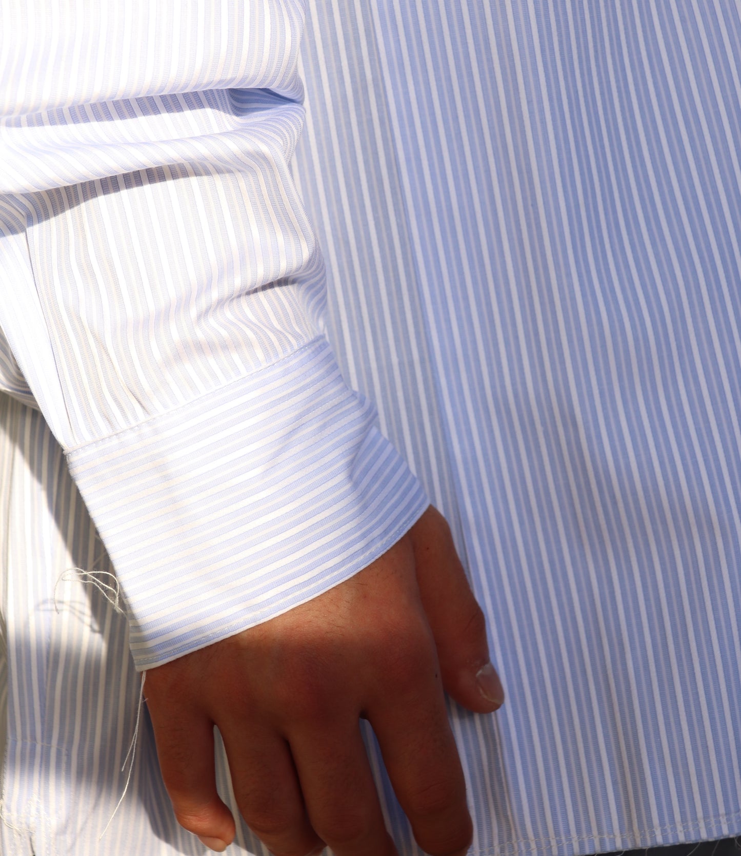 POCKET SHIRT BLUE/WHITE STRIPE