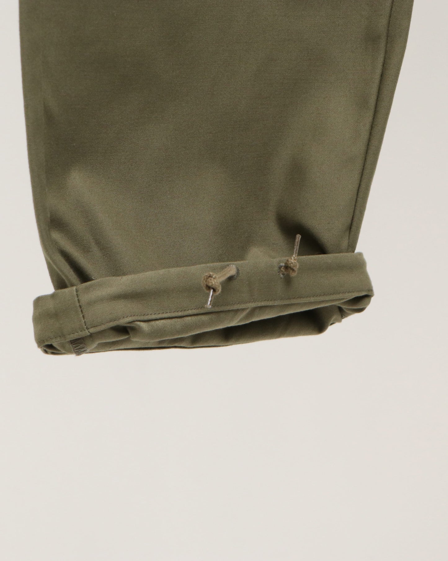 スビンコットン ナイロン バックサテン M65フィールドパンツ OLIVE