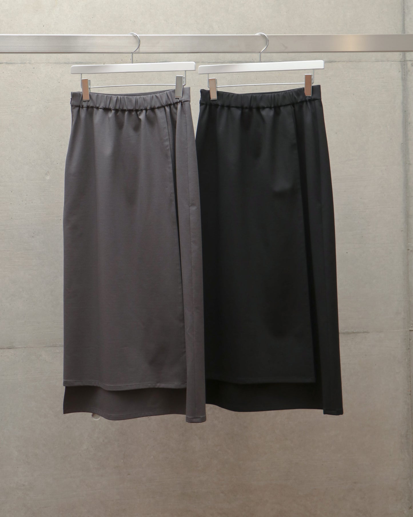 Compact Ponte Wrap Skirt