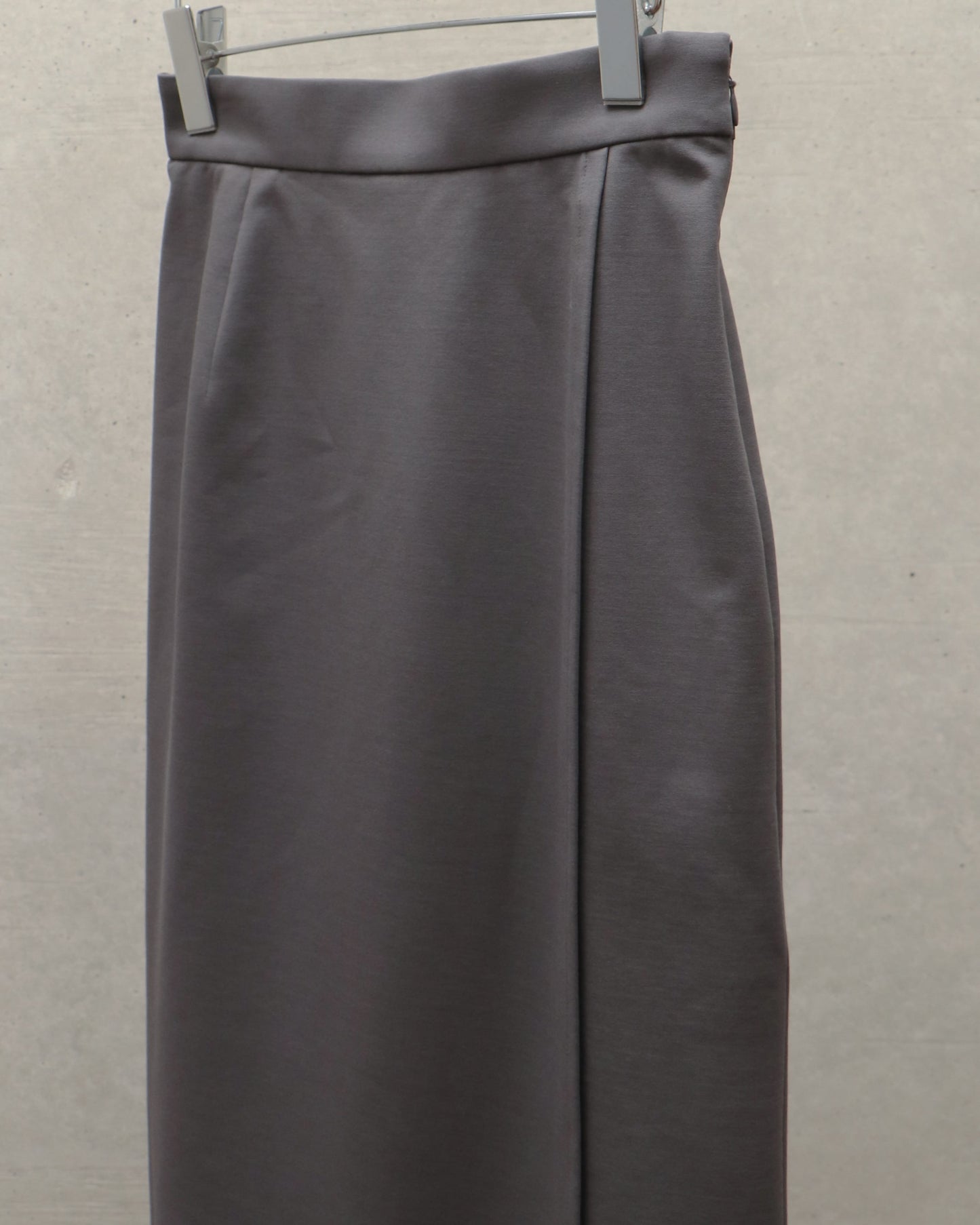 Compact Ponte Wrap Skirt