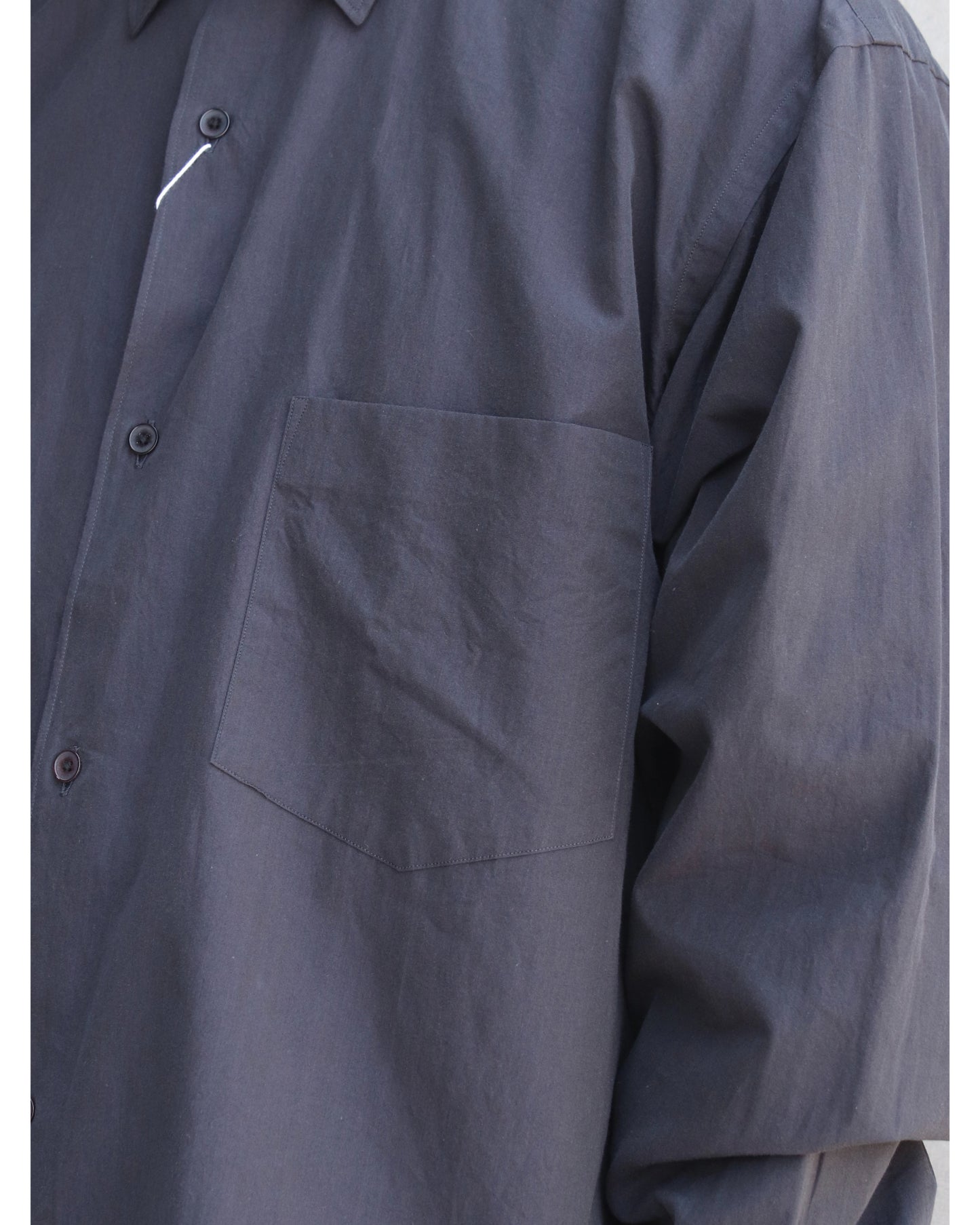 コモリ シャツ NAVY