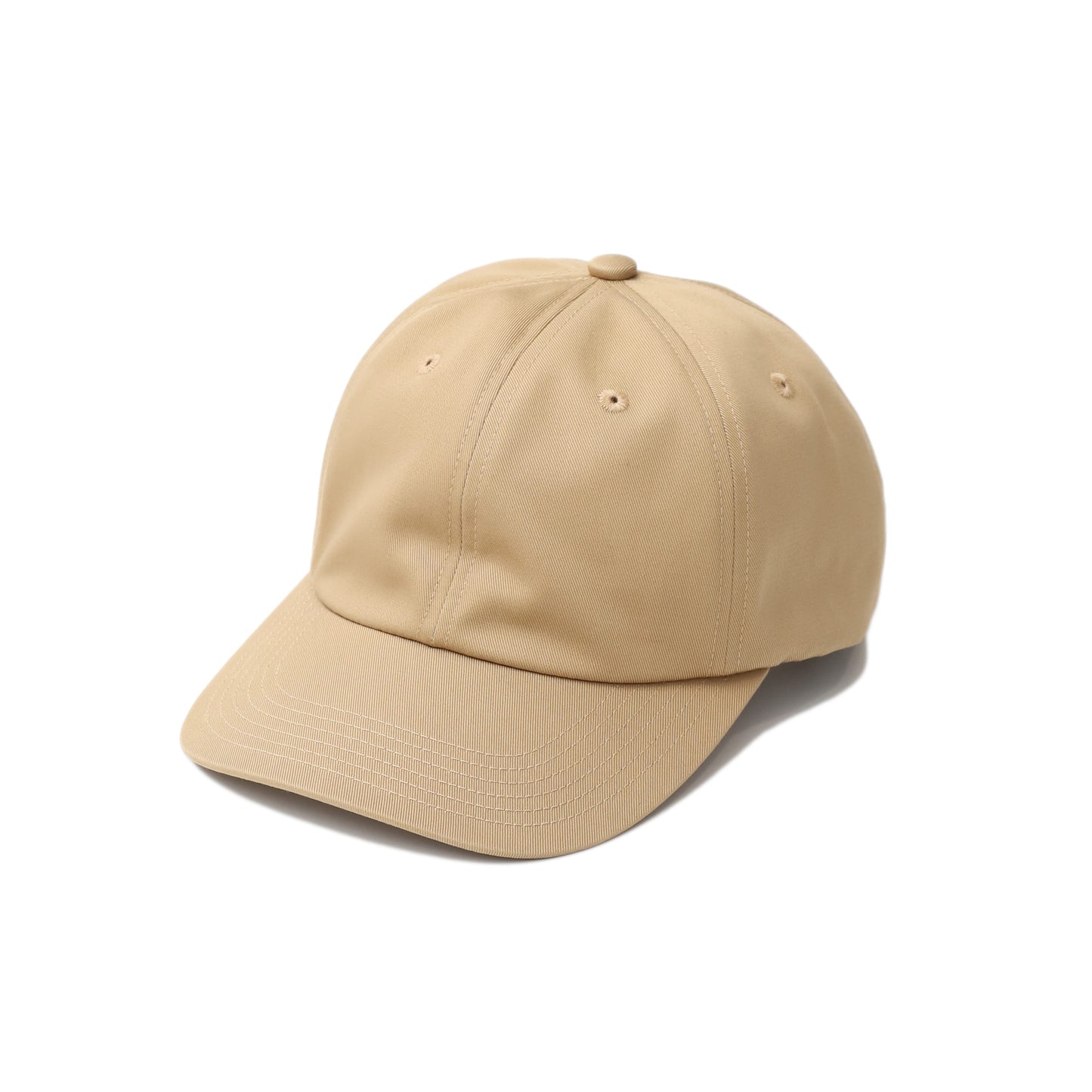 COTTON CHINO 6PANEL CAP CAMEL