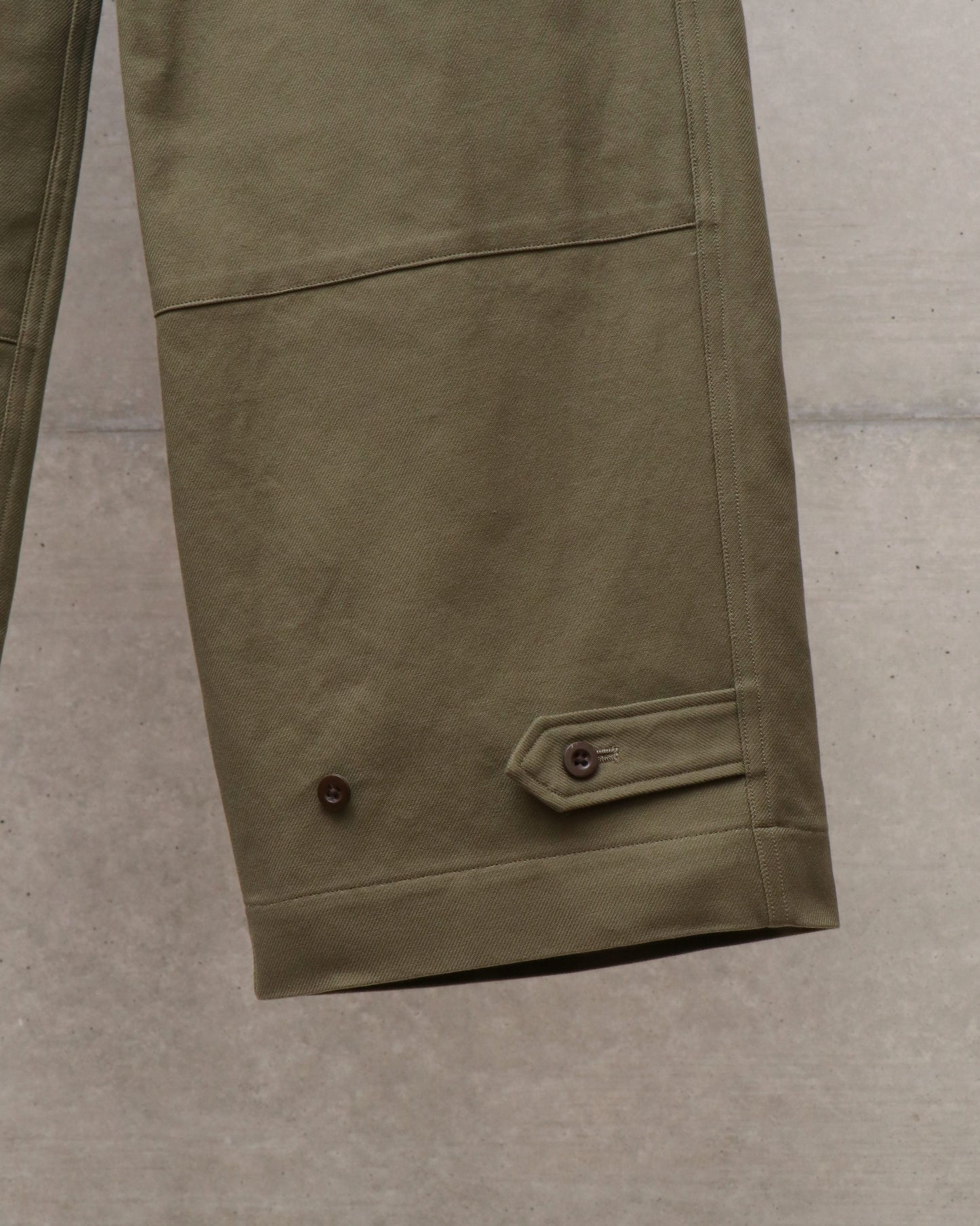 Cotton Serge 47 Pants OLIVE