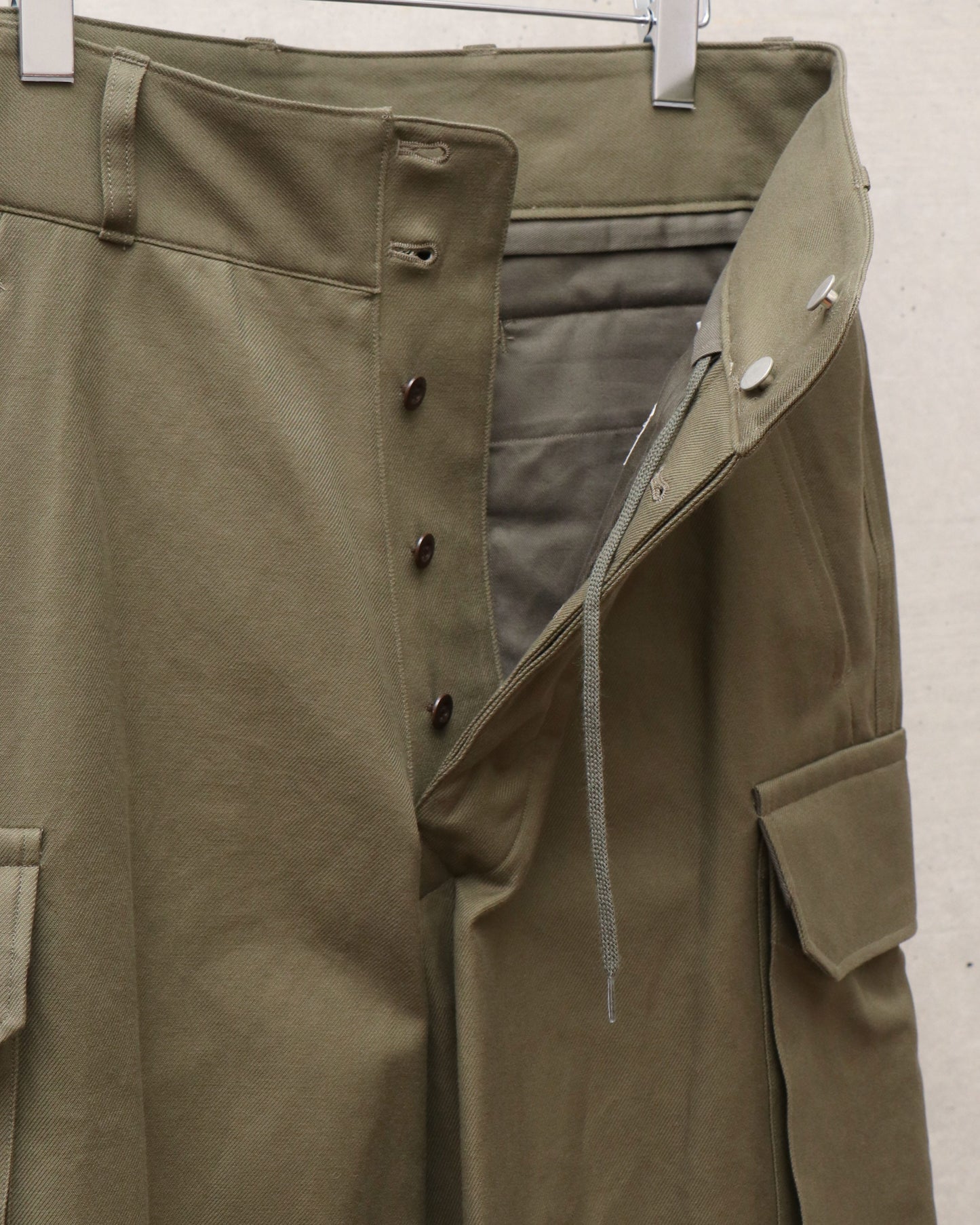 Cotton Serge 47 Pants OLIVE