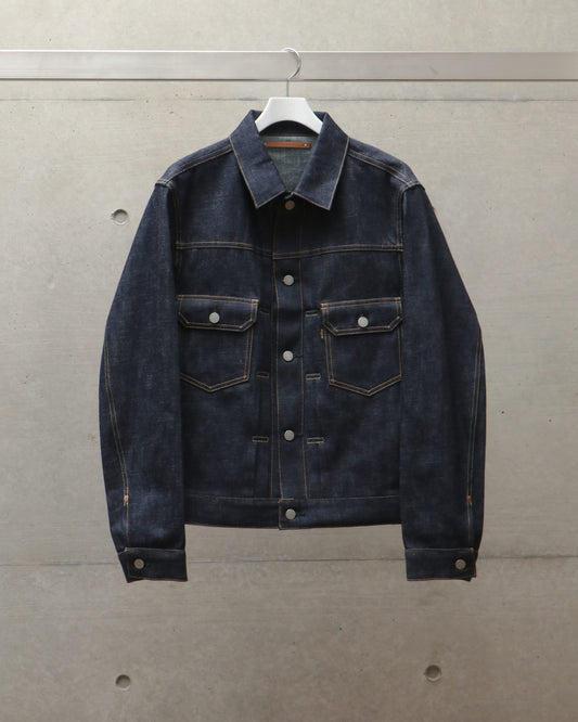 Selvedge Denim Trucker Jacket 2 INDIGO